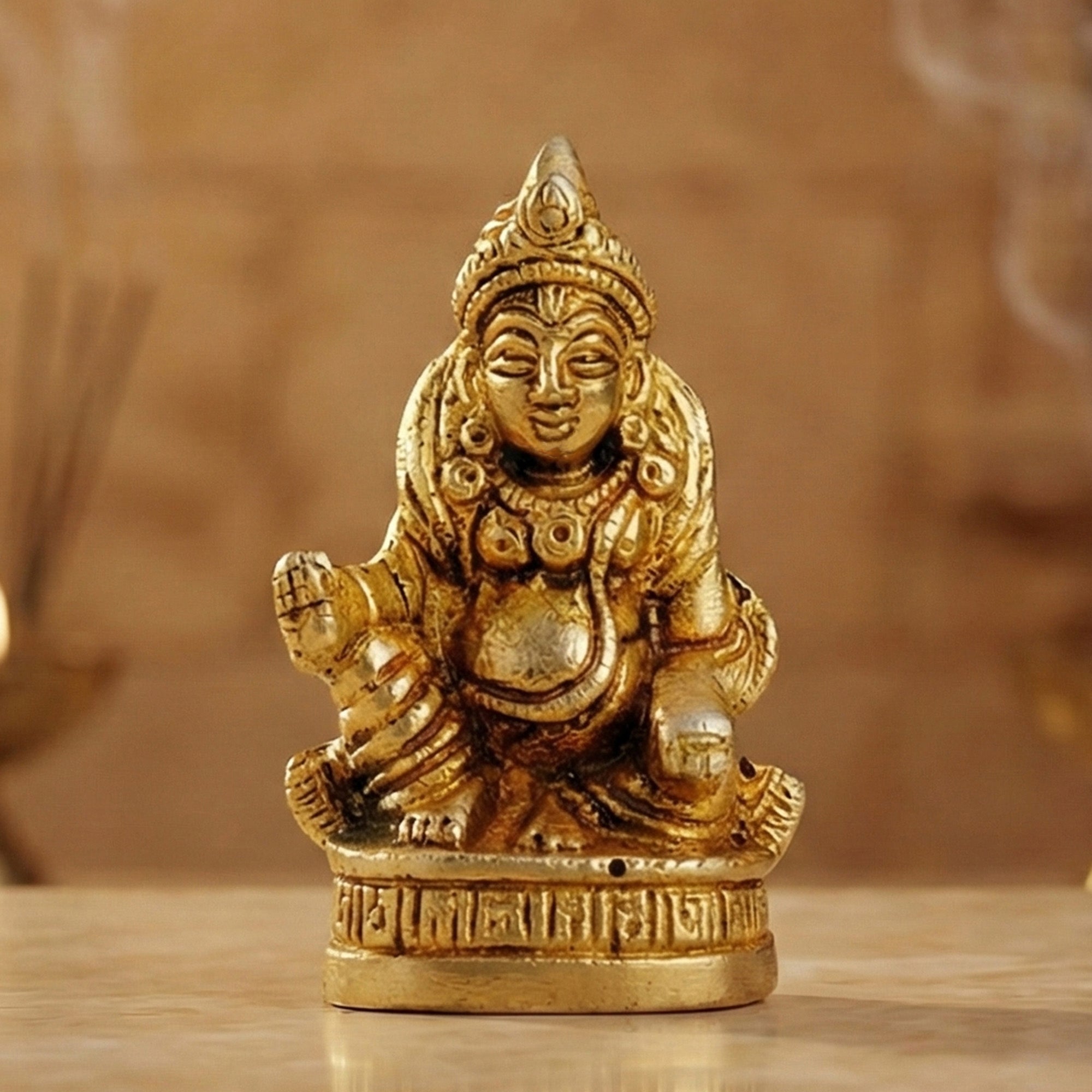Brass Kuber Ji Idol for Daily Puja and Festive Rituals by Pujashree | Sanatana Journey