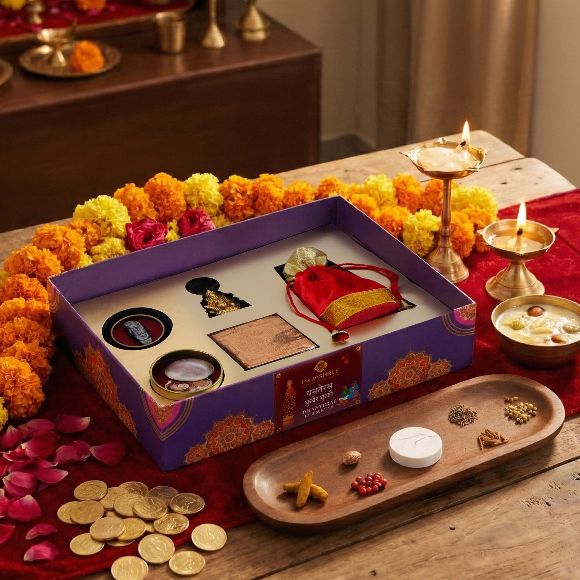 Dhanteras Kuber Kunji – Unlock Divine Wealth, Prosperity & Fortune by Pujashree | Sanatana Journey