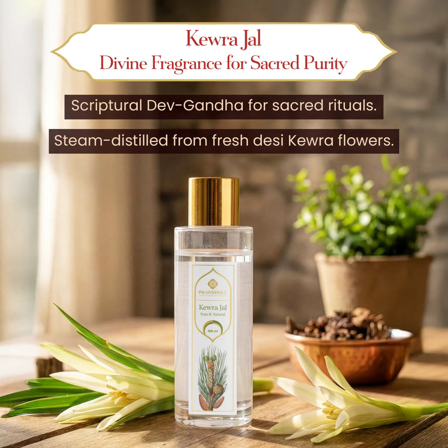 Kewra Jal 100ml by Pujashree | Sanatana Journey