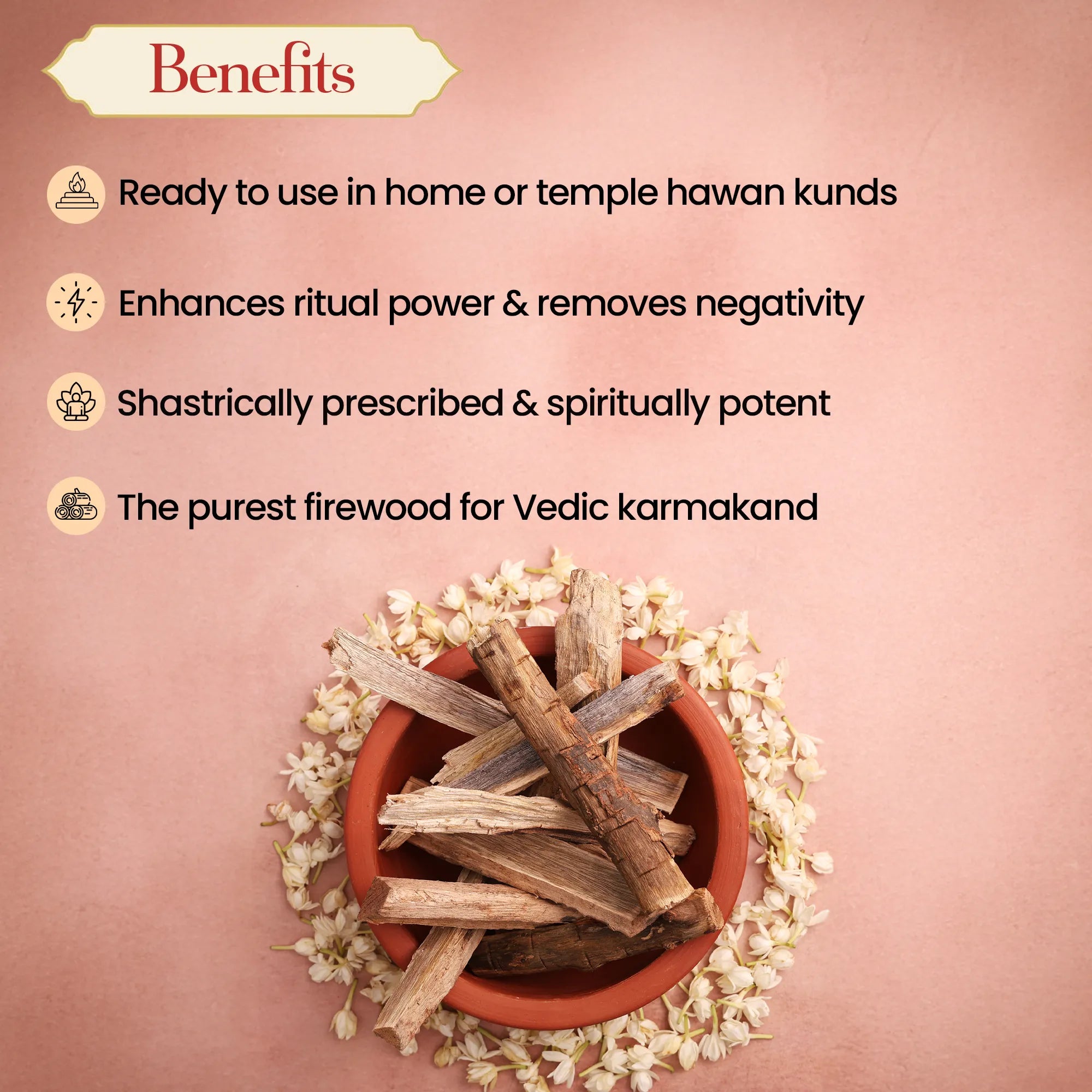 Hawan Samidha – Mango Tree Sticks for Puja by Pujashree | Sanatana Journey