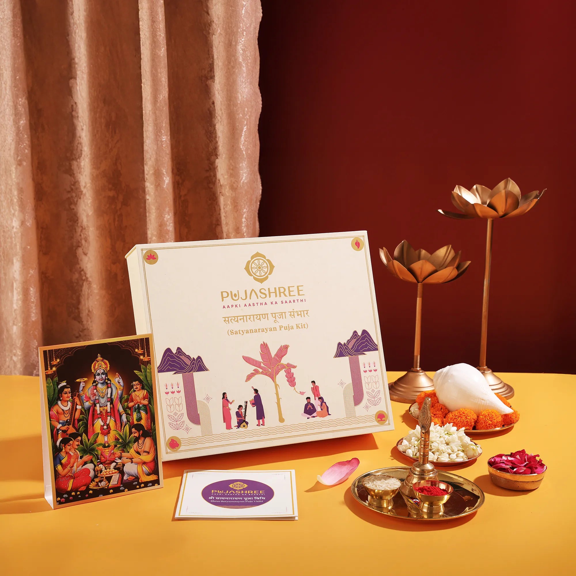 Satyanarayan Ji Puja Kit by Pujashree | Sanatana Journey