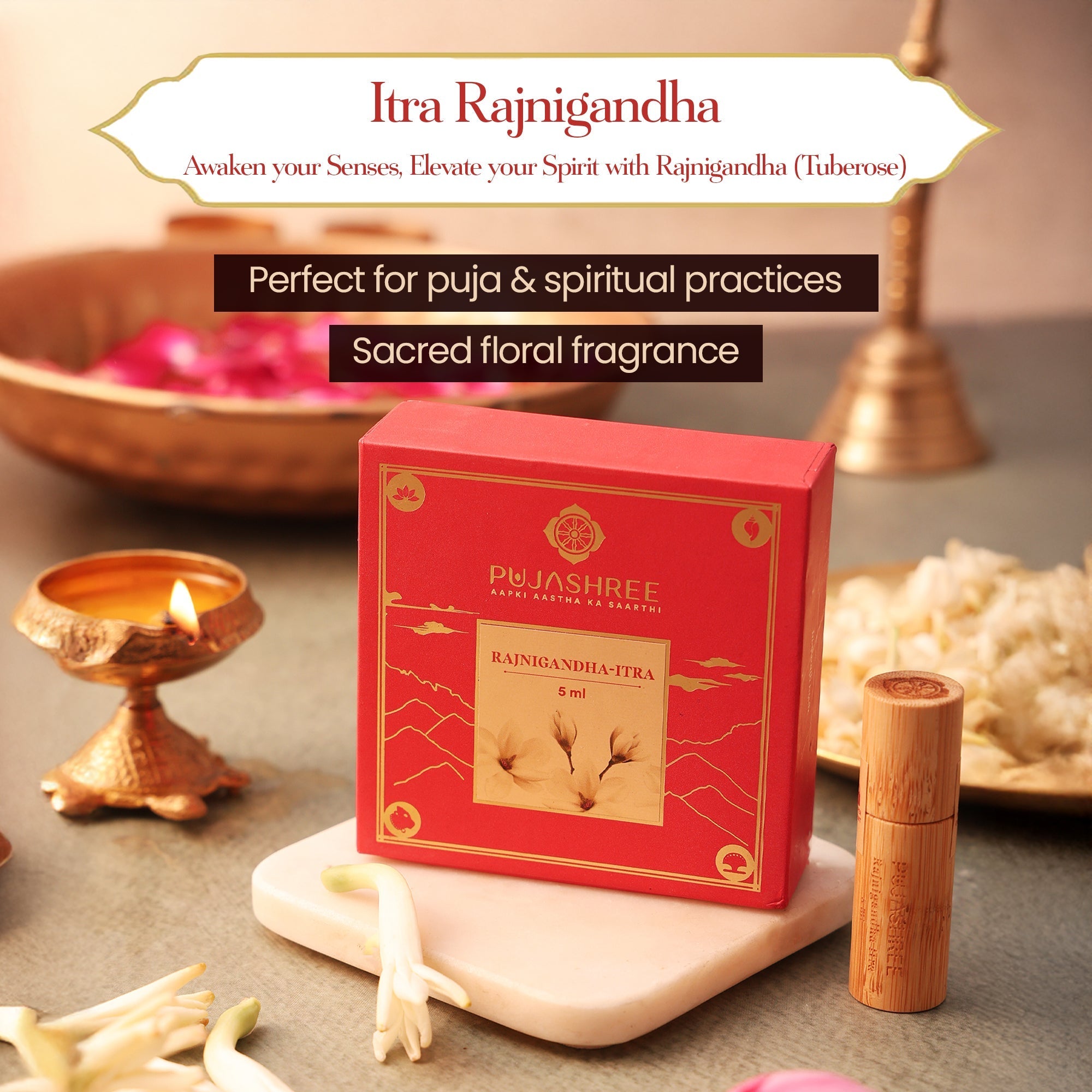 Itra Rajnigandha 5 ml by Pujashree | Sanatana Journey