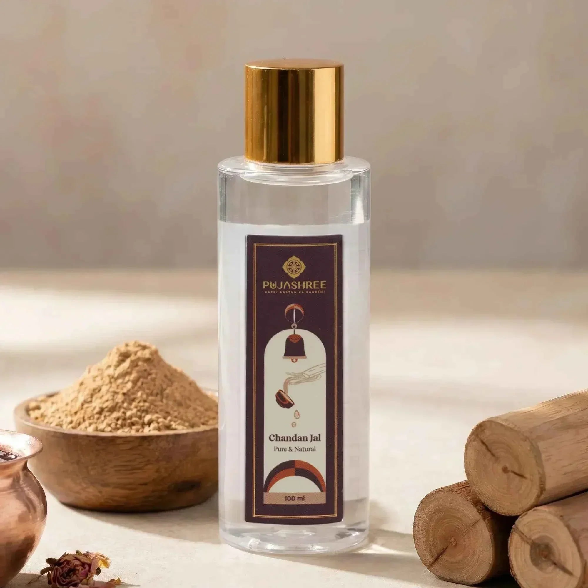 Chandan Jal 100 ml by Pujashree | Sanatana Journey