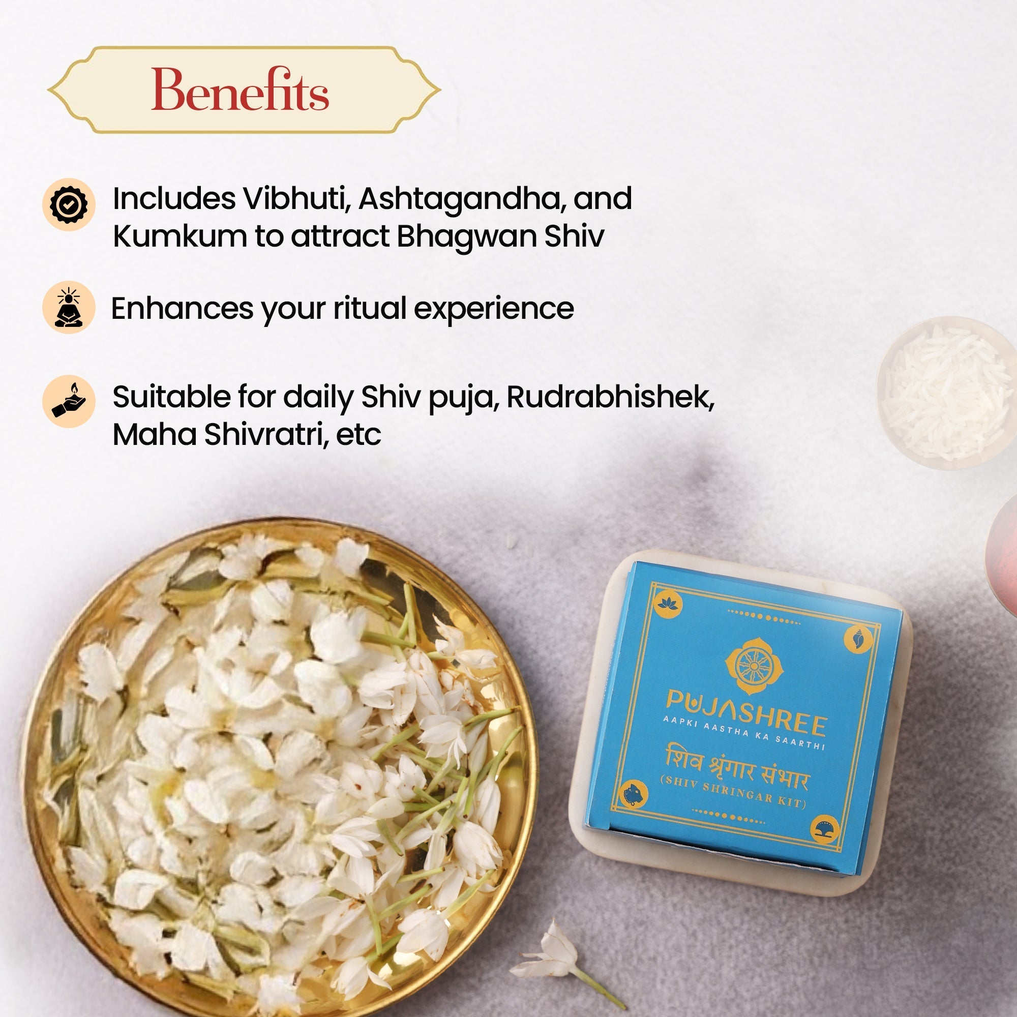 Shiv Shringar Kit by Pujashree | Sanatana Journey