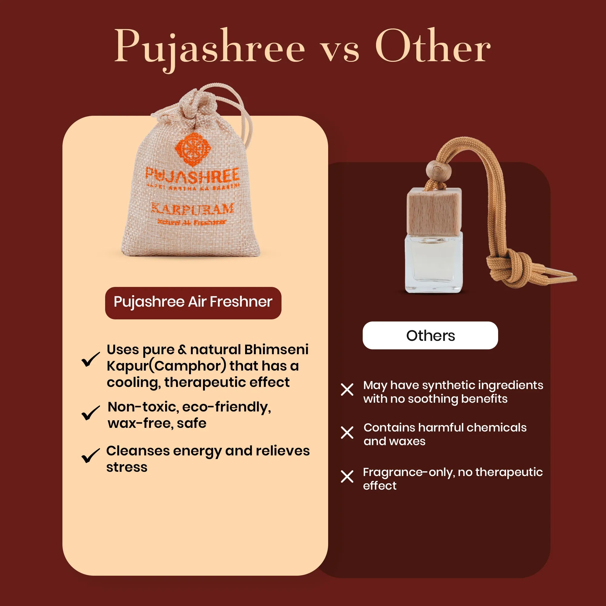 Karpuram Air Freshener – The Pure Essence of Divine Fragrance by Pujashree | Sanatana Journey