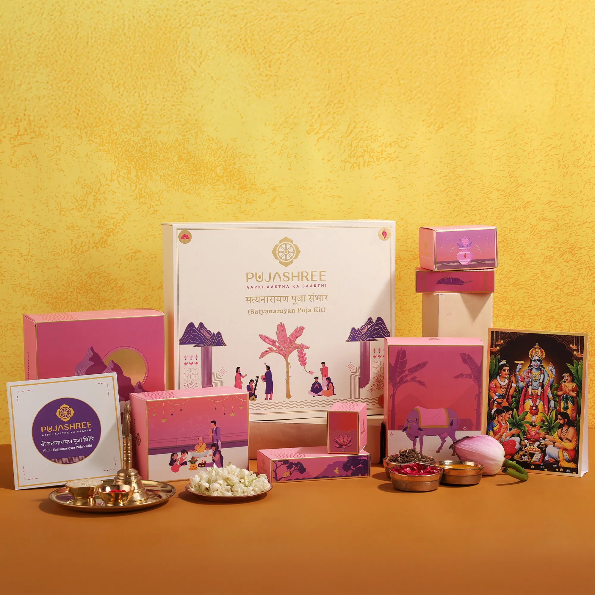 Satyanarayan Ji Puja Kit by Pujashree | Sanatana Journey