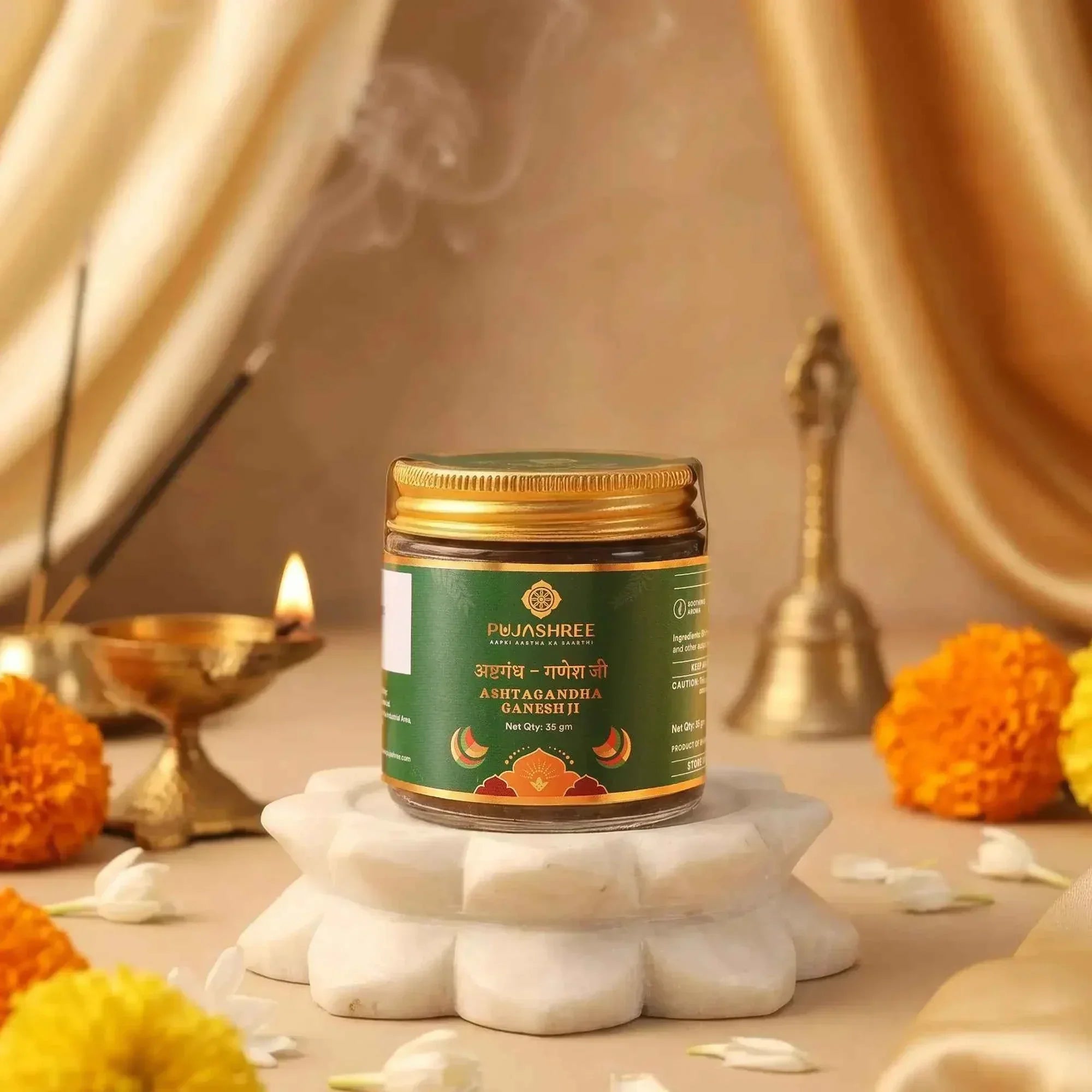 Ashtagandha Ganesh Ji – Fragrance of Wisdom, Prosperity & Auspicious Beginnings by Pujashree | Sanatana Journey