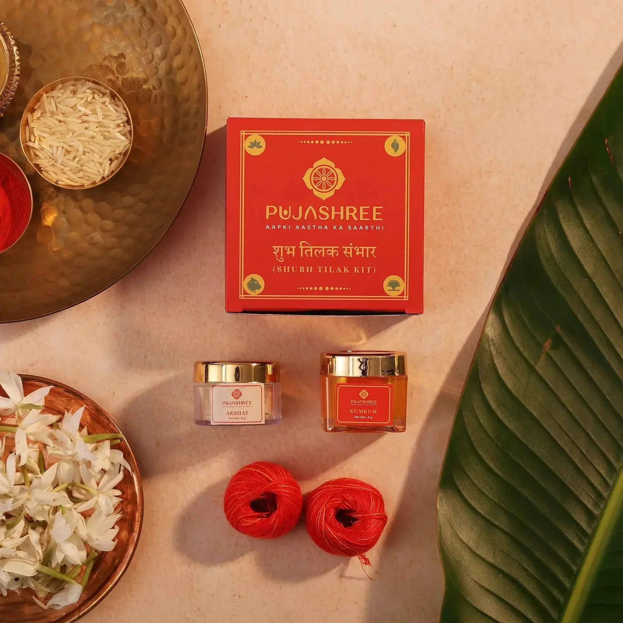 Shubh Tilak Kit by Pujashree | Sanatana Journey