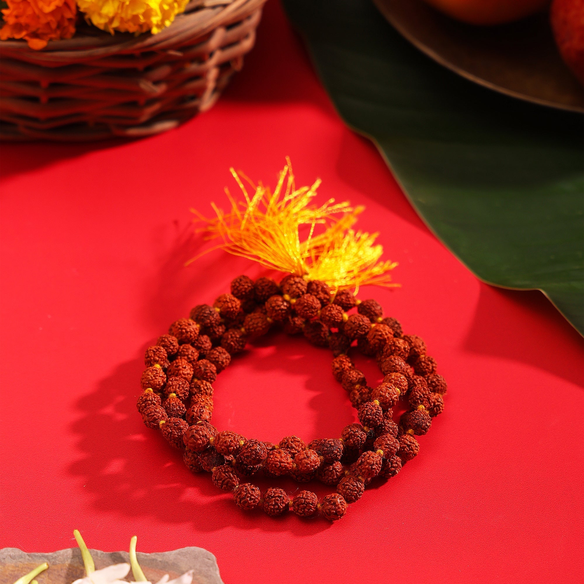 Panchmukhi Rudraksha Mala (4MM)– For Deep Meditation & Spiritual Power