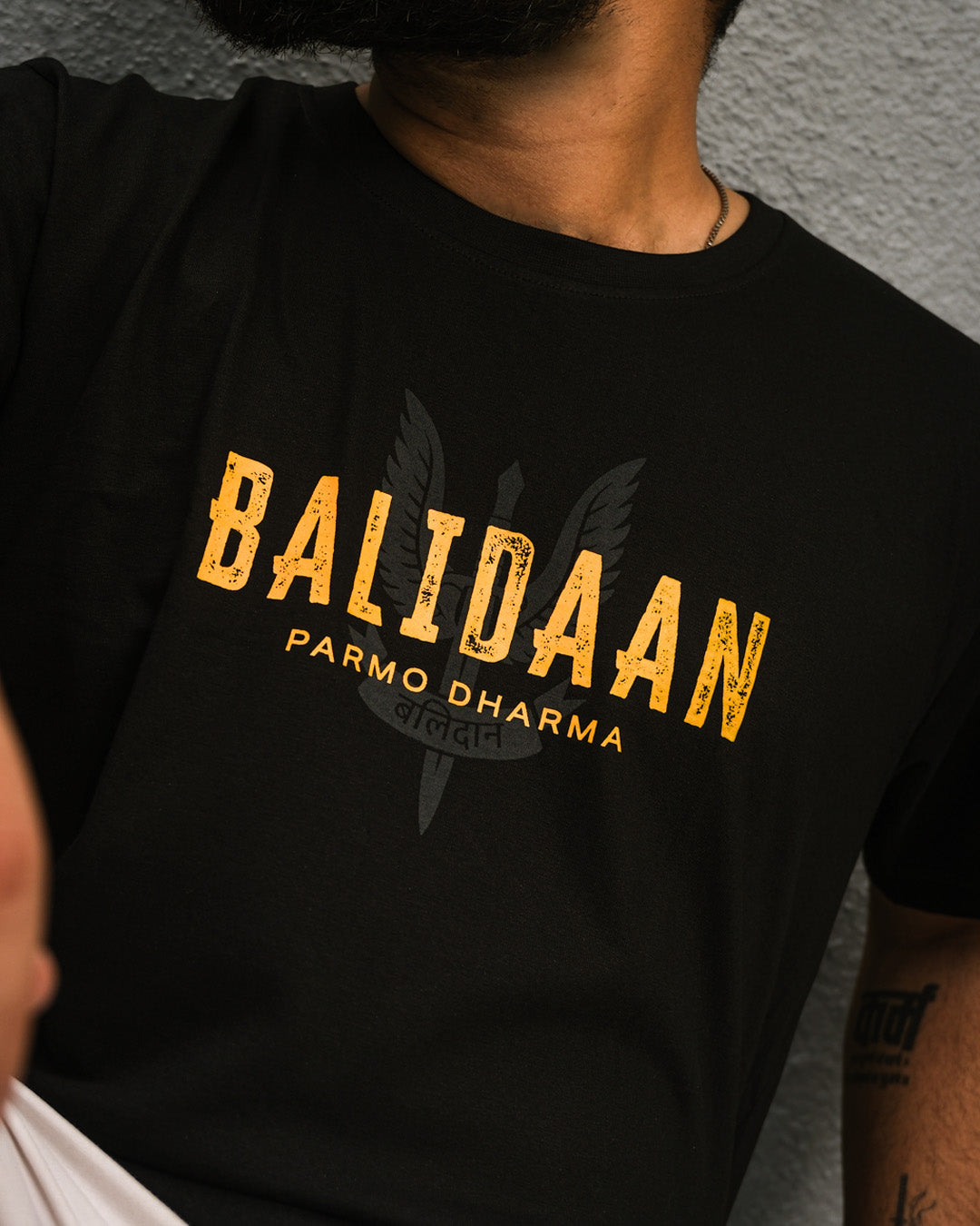 Balidaan Parmo Dharma T-Shirt - Black