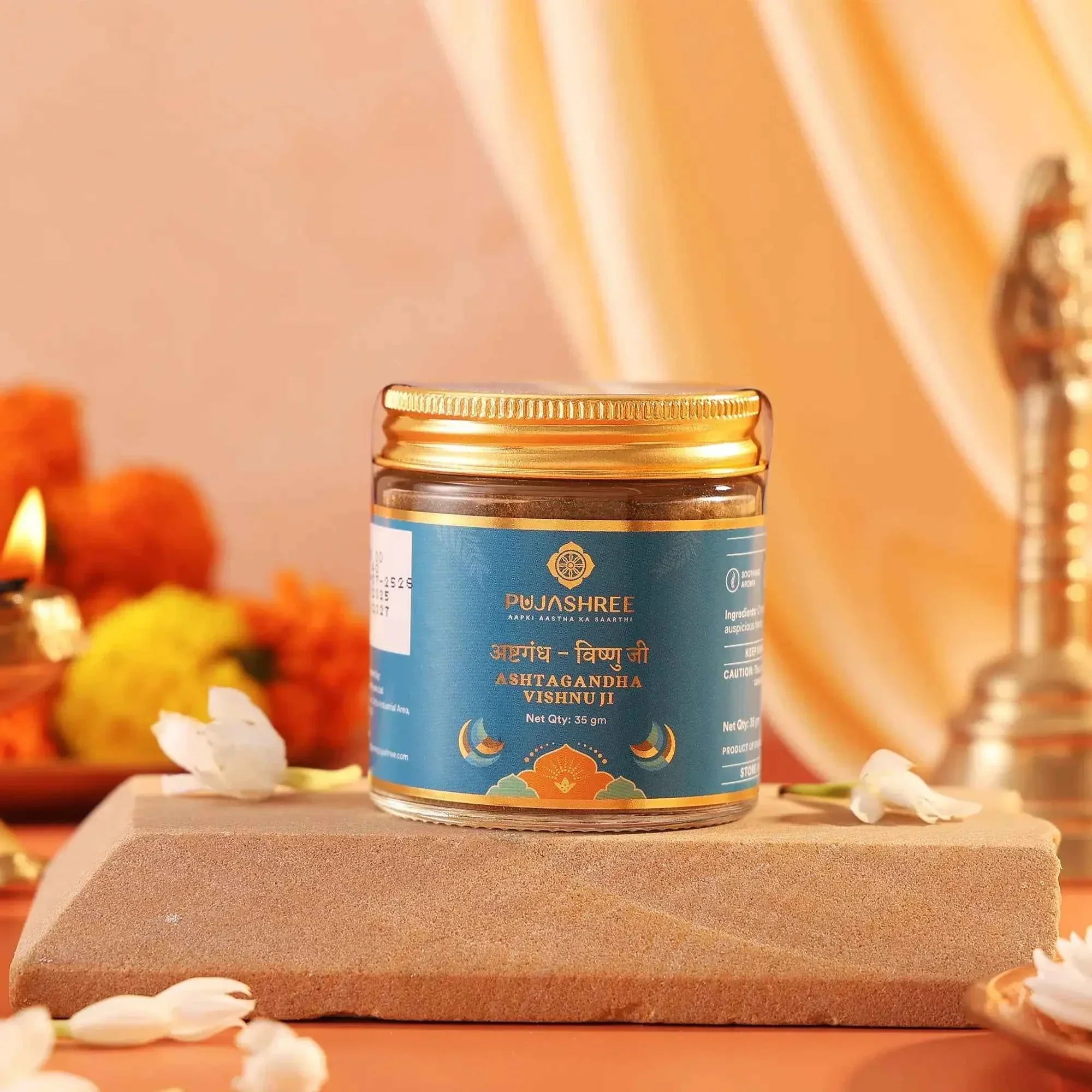 Ashtagandha Vishnu Ji – Sacred Scent of Devotion, Purity & Grace by Pujashree | Sanatana Journey