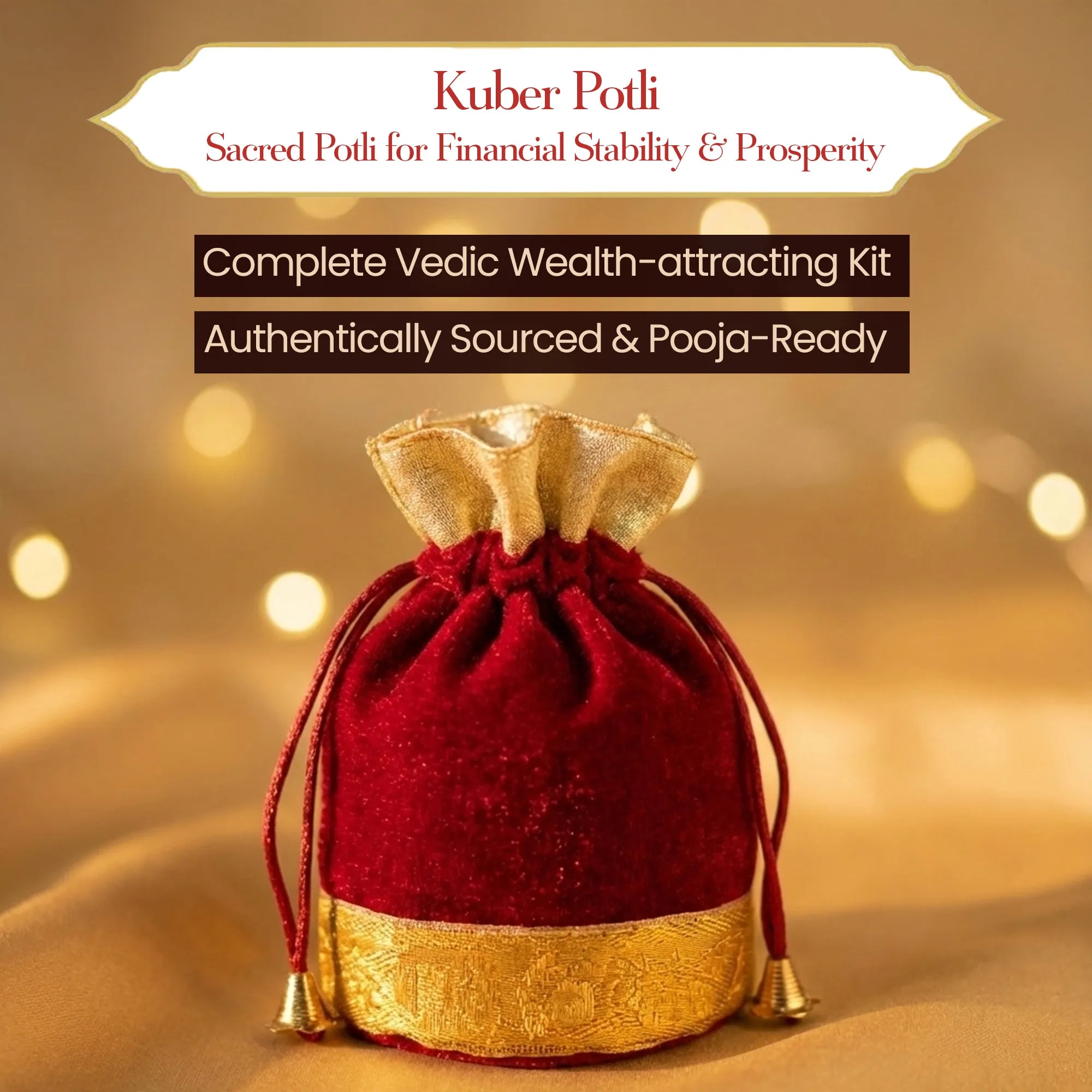Kuber Potli – The Sacred Bundle of Wealth by Pujashree | Sanatana Journey