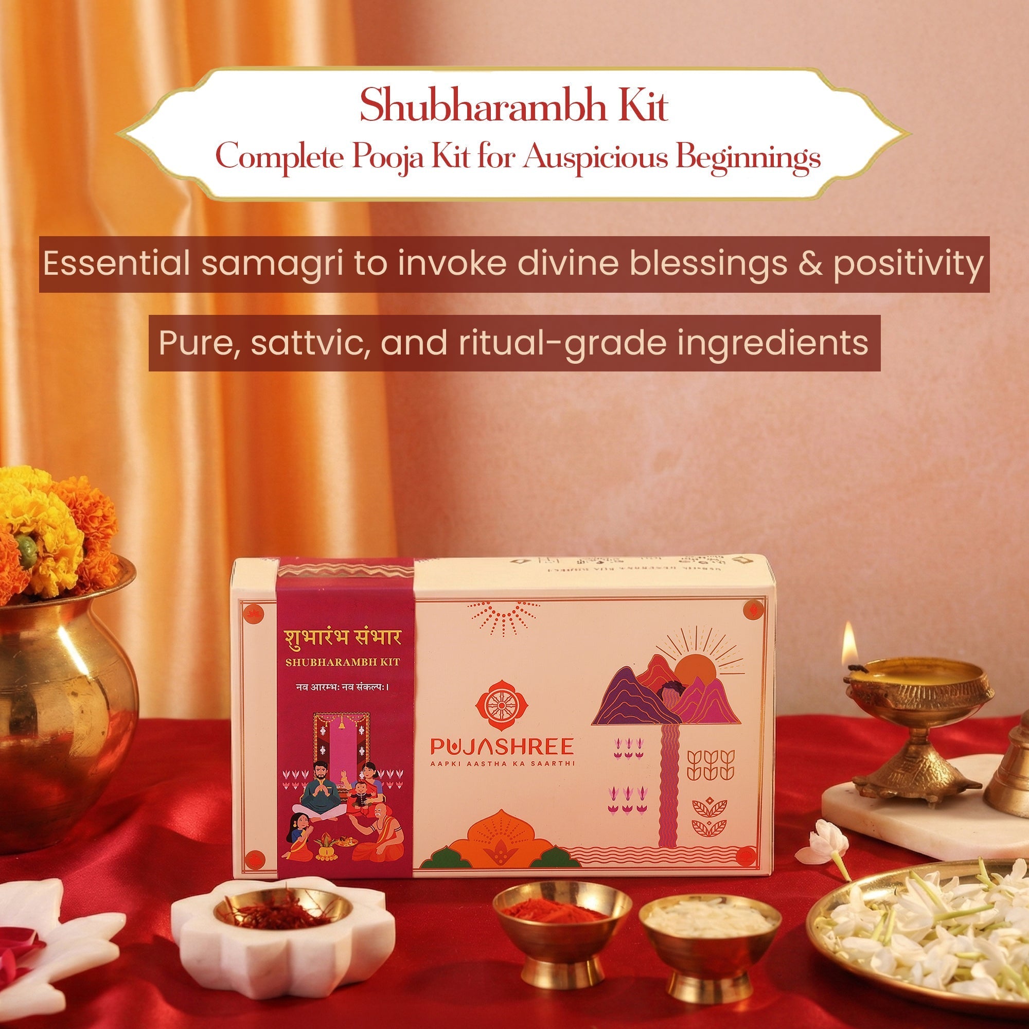 Shubharambh Kit by Pujashree | Sanatana Journey