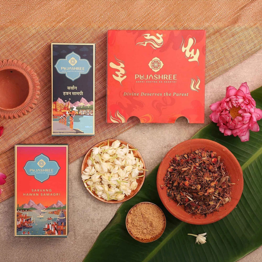 Hawan Samagri 100 g – Pure Hawan Samagri For Your Devta by Pujashree | Sanatana Journey