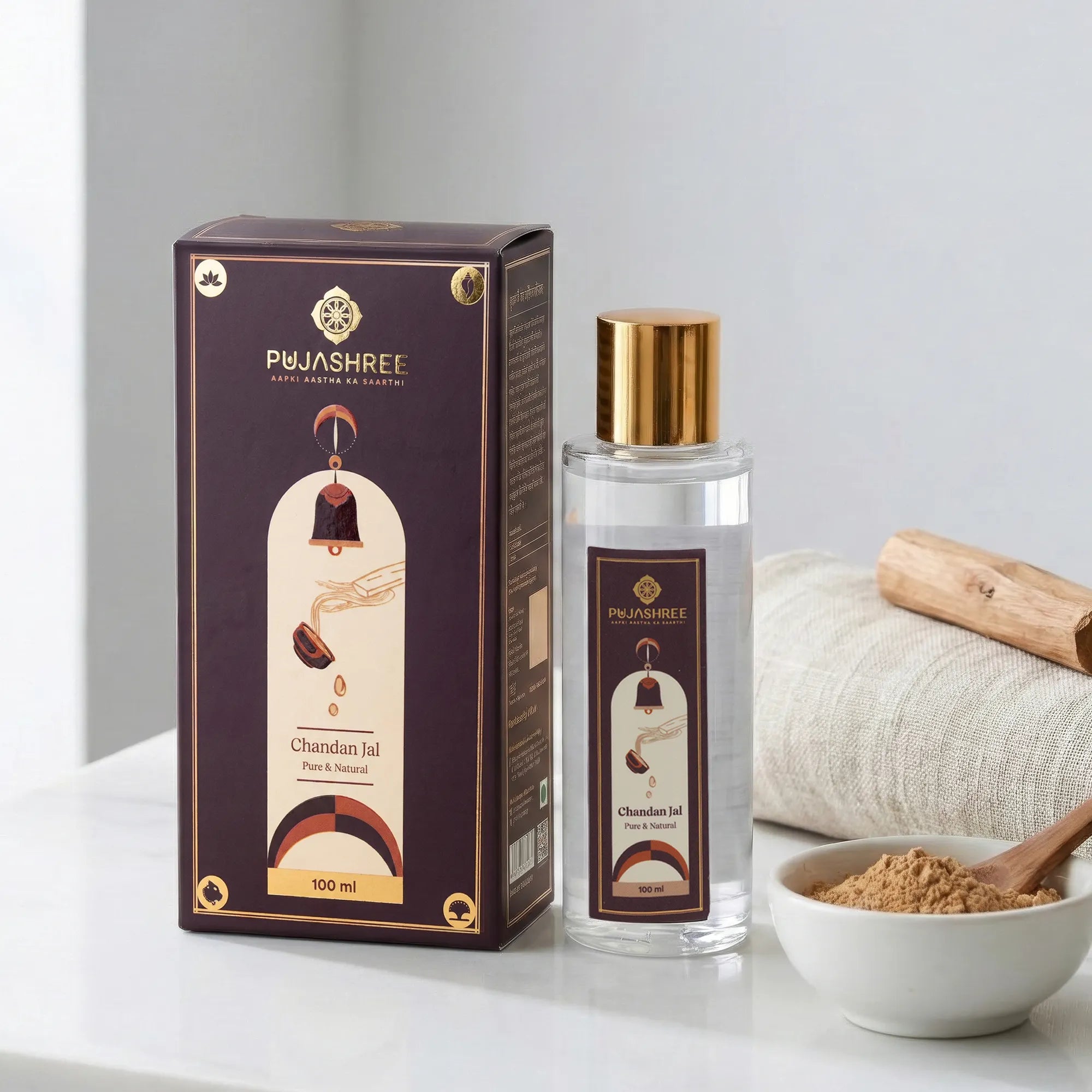 Chandan Jal 100 ml by Pujashree | Sanatana Journey