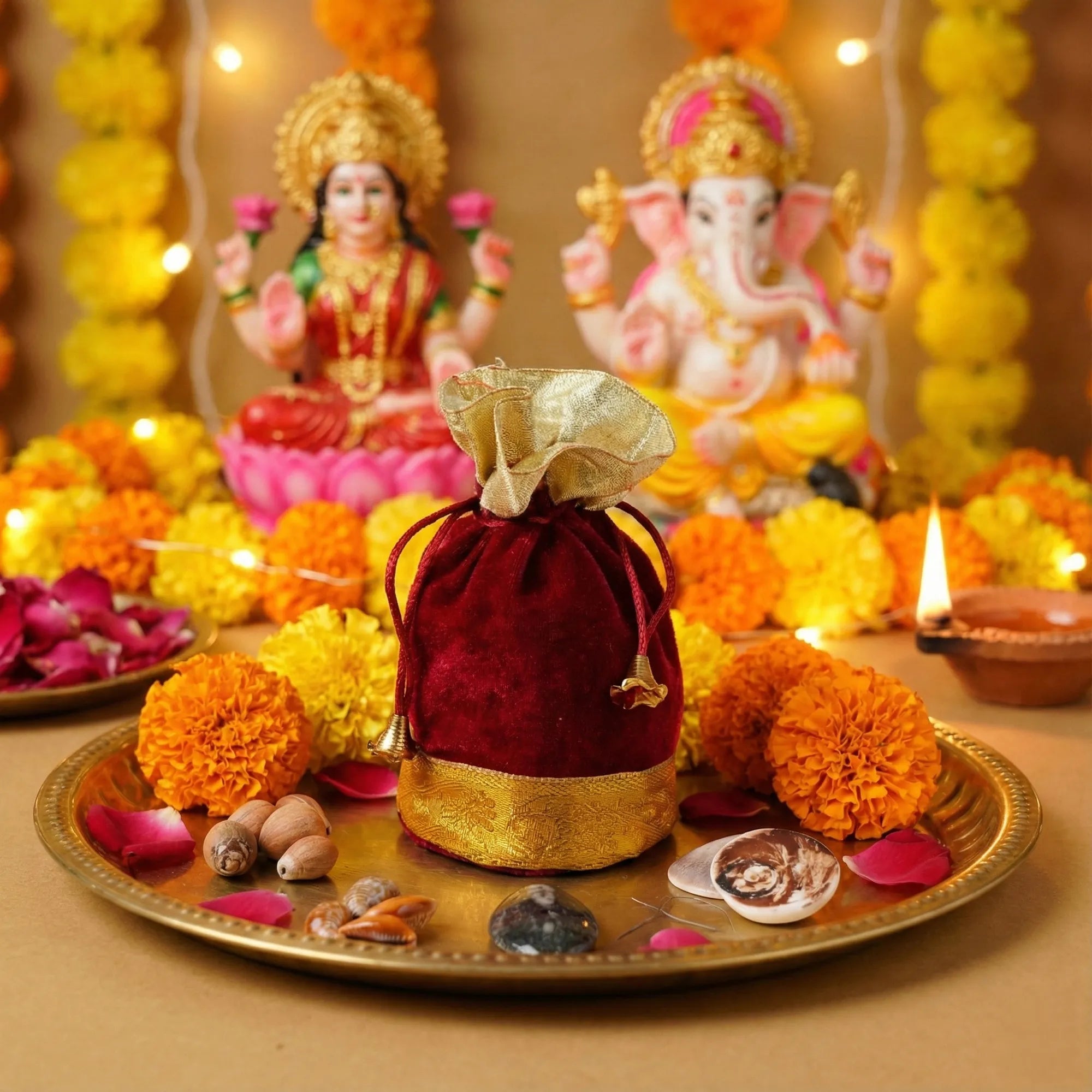 Kuber Potli – The Sacred Bundle of Wealth by Pujashree | Sanatana Journey