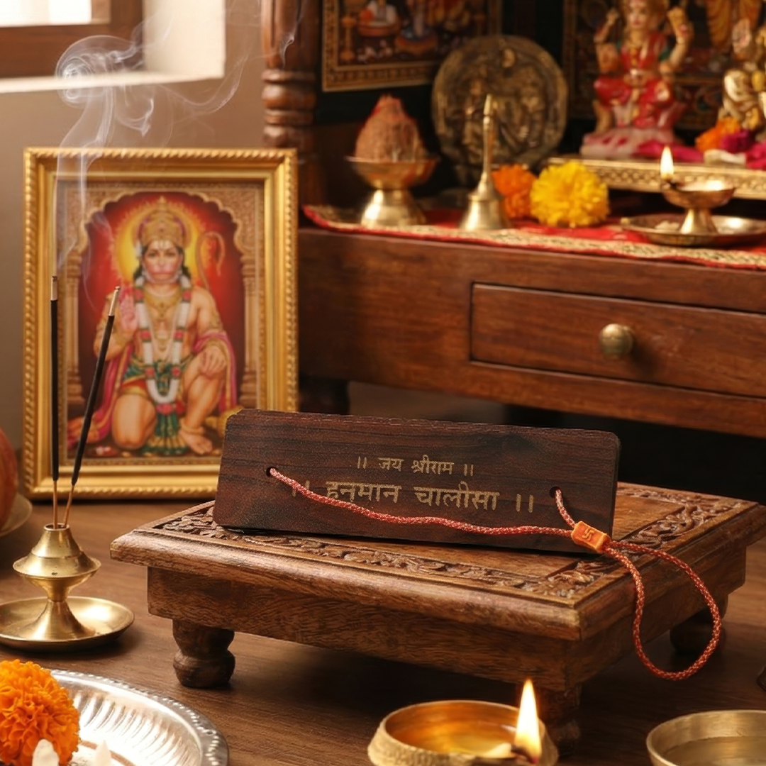 Hanuman Bhakti Combo – Hanuman Ji Puja Kit with Chalisa for Protection by Pujashree | Sanatana Journey