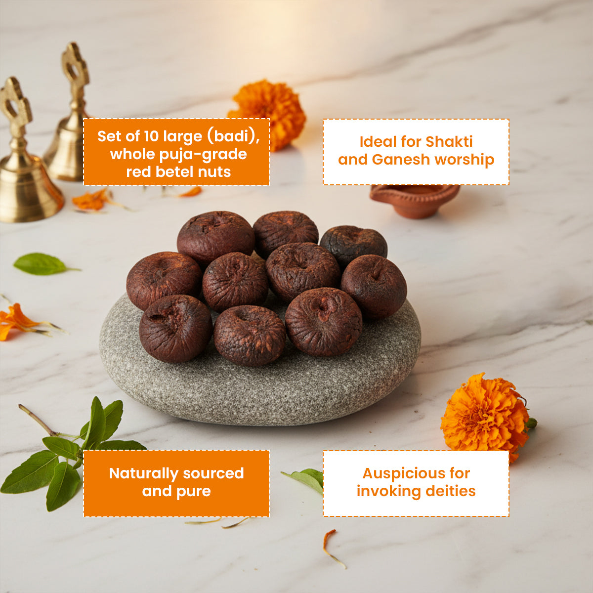 Lal Badi Supari (Set of 10)