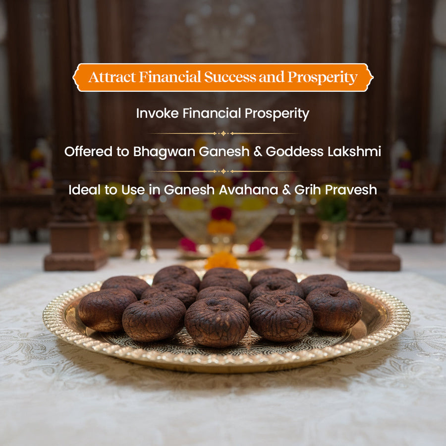 Lal Badi Supari (Set of 10) by Pujashree | Sanatana Journey