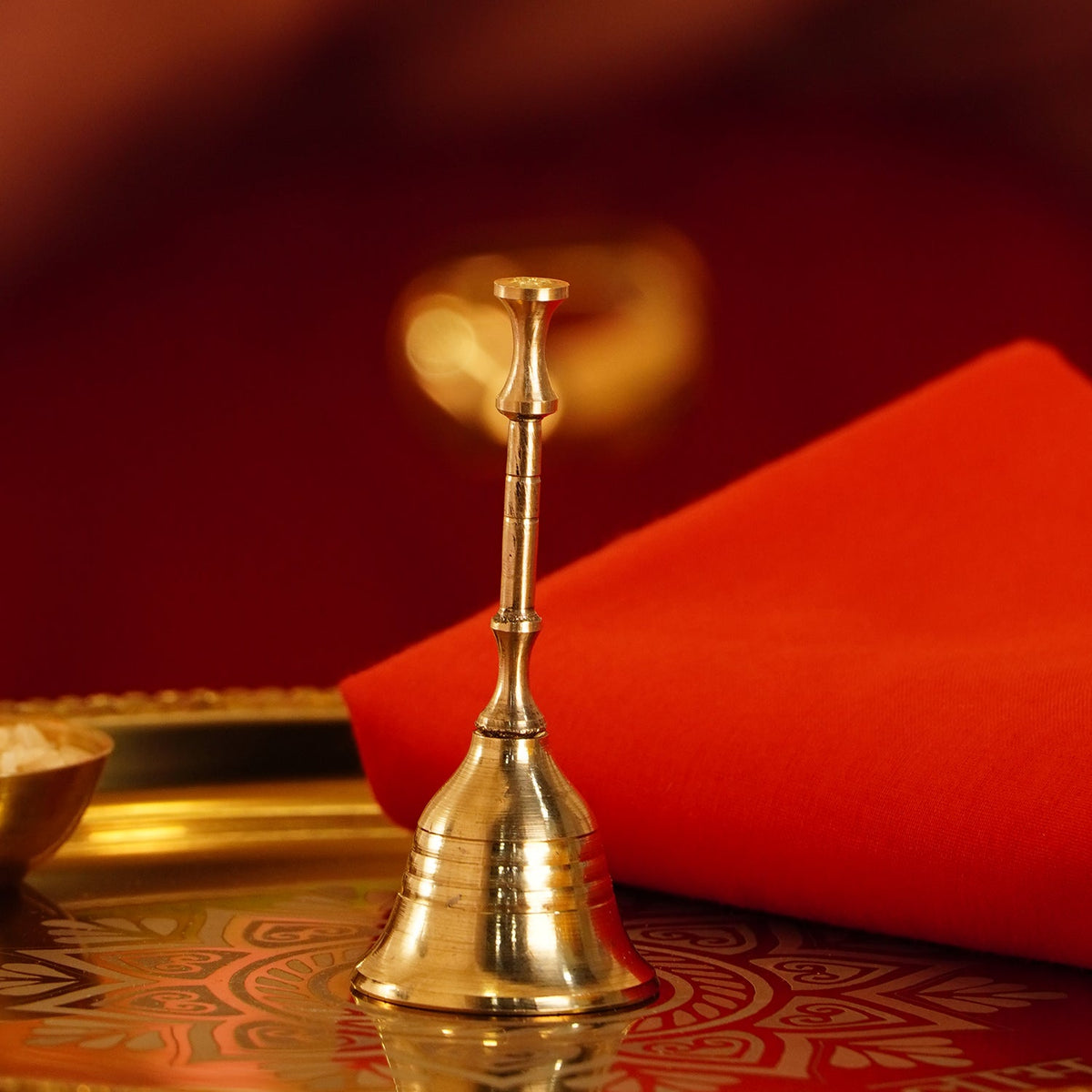 Pujashree Brass Pooja Ghanti for Daily Pooja & Aarti