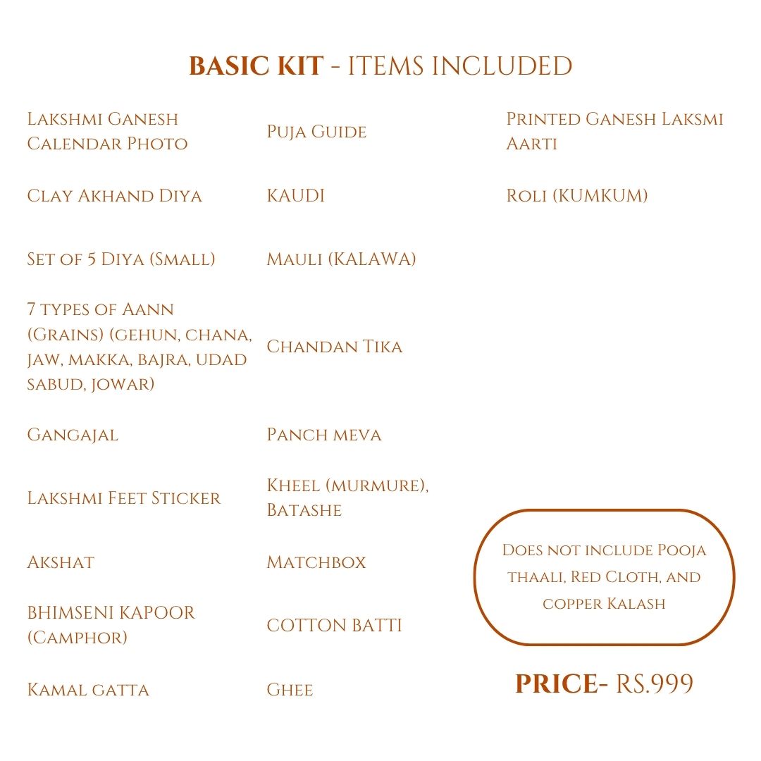 Diwali Basic Kit features