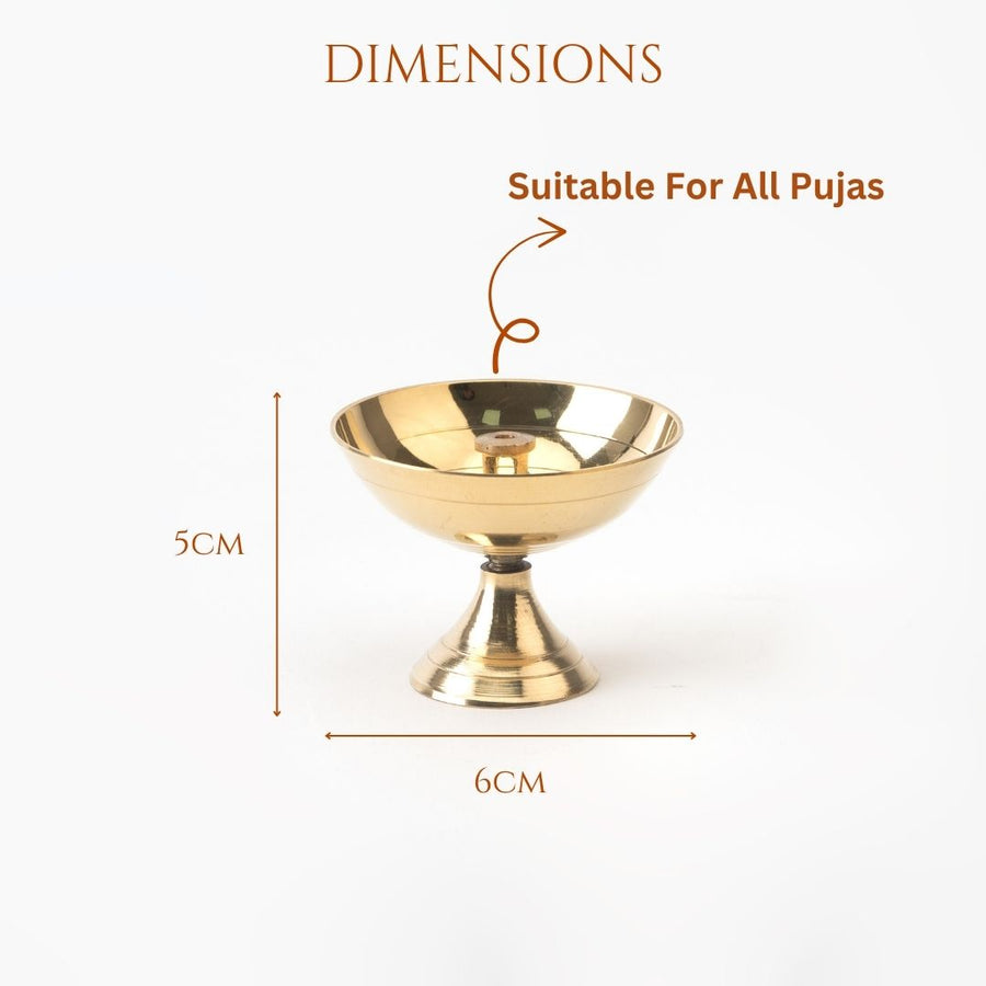 Brass Diya For Puja