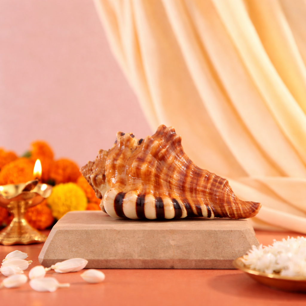Ganesh Shankh – The Auspicious Symbol of New Beginnings by Pujashree | Sanatana Journey