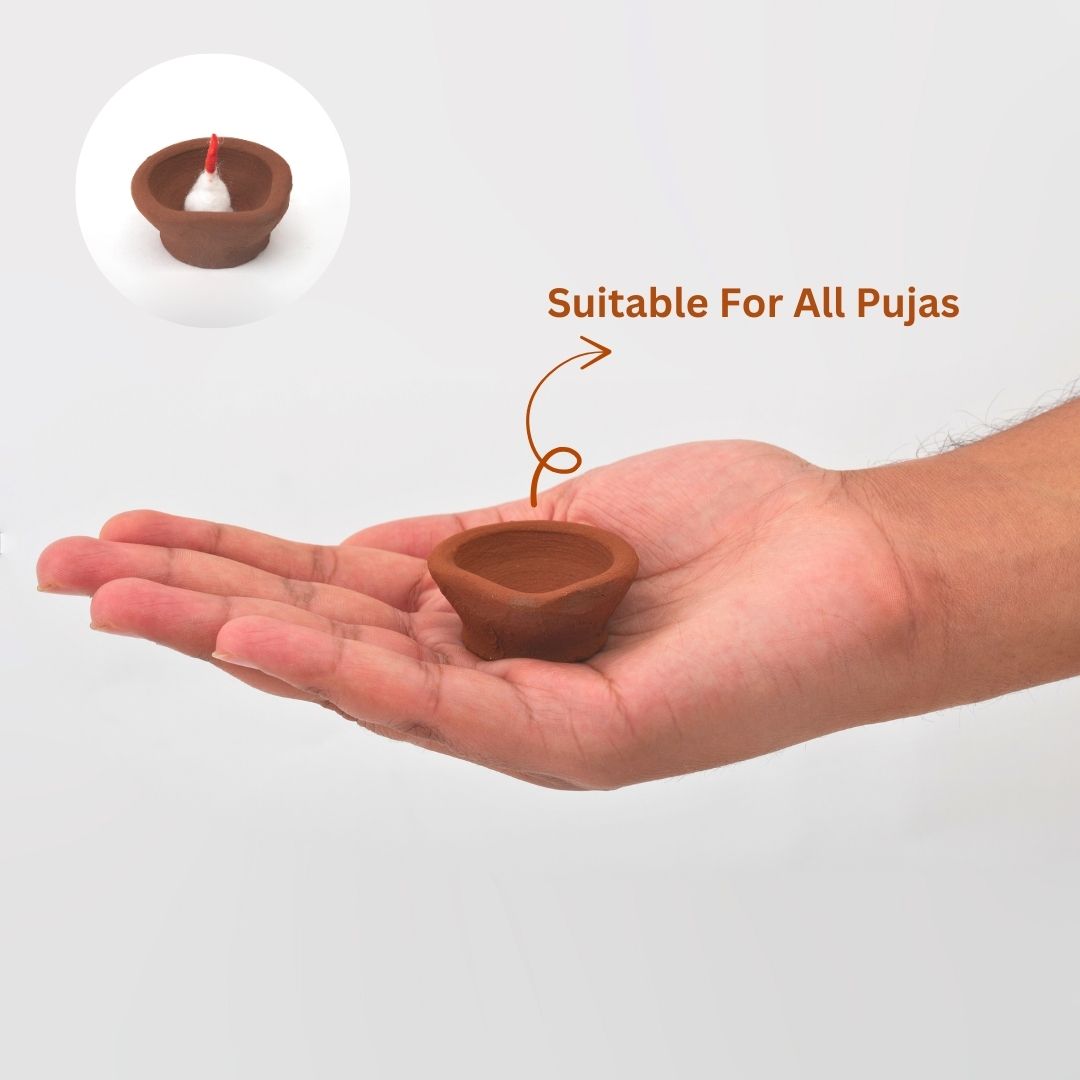 Clay Decorative Diya