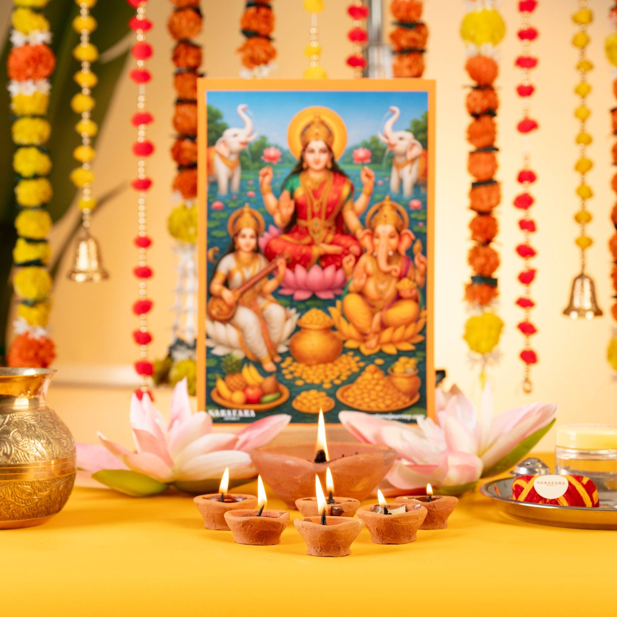 Clay Diyas For Diwali