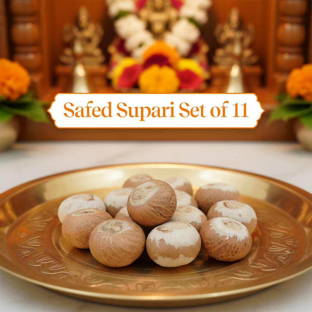 Safed Supari (Set of 21)