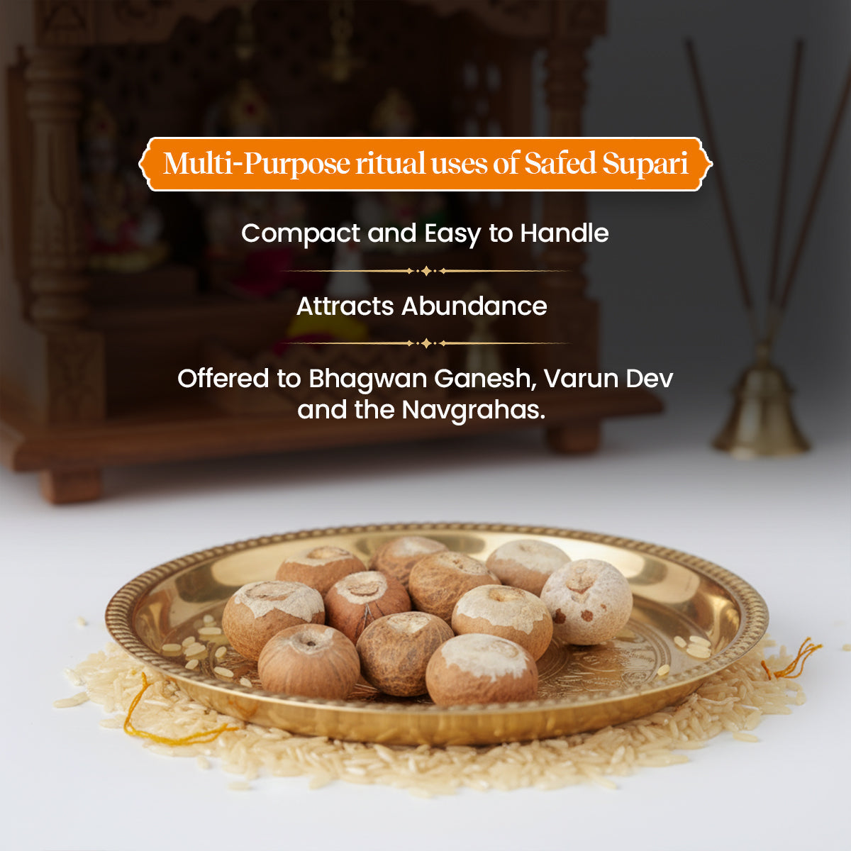 Safed Supari (Set of 21)