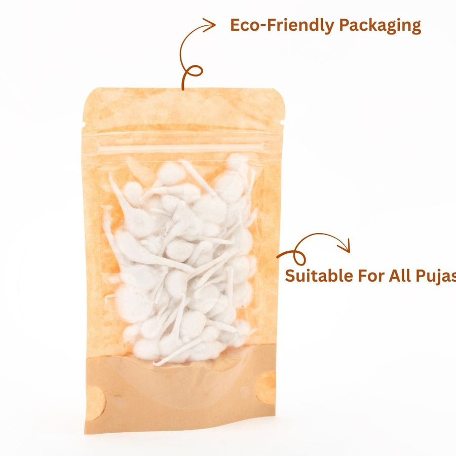Cotton Wicks for Pooja