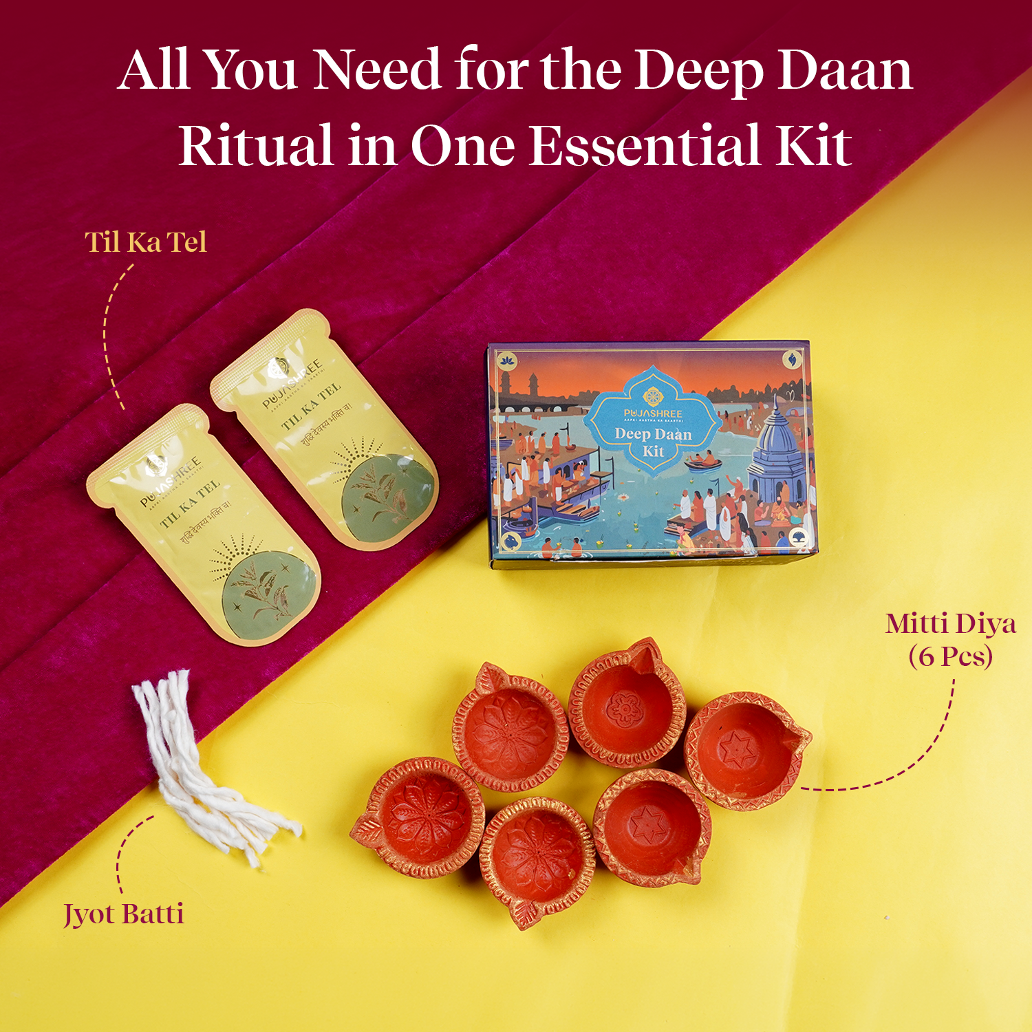 Deep Daan Kit by Pujashree | Sanatana Journey