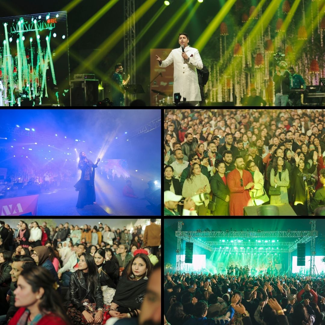 Sanatana Journey Bhajan Clubbing devotional music gathering with attendees and live performers