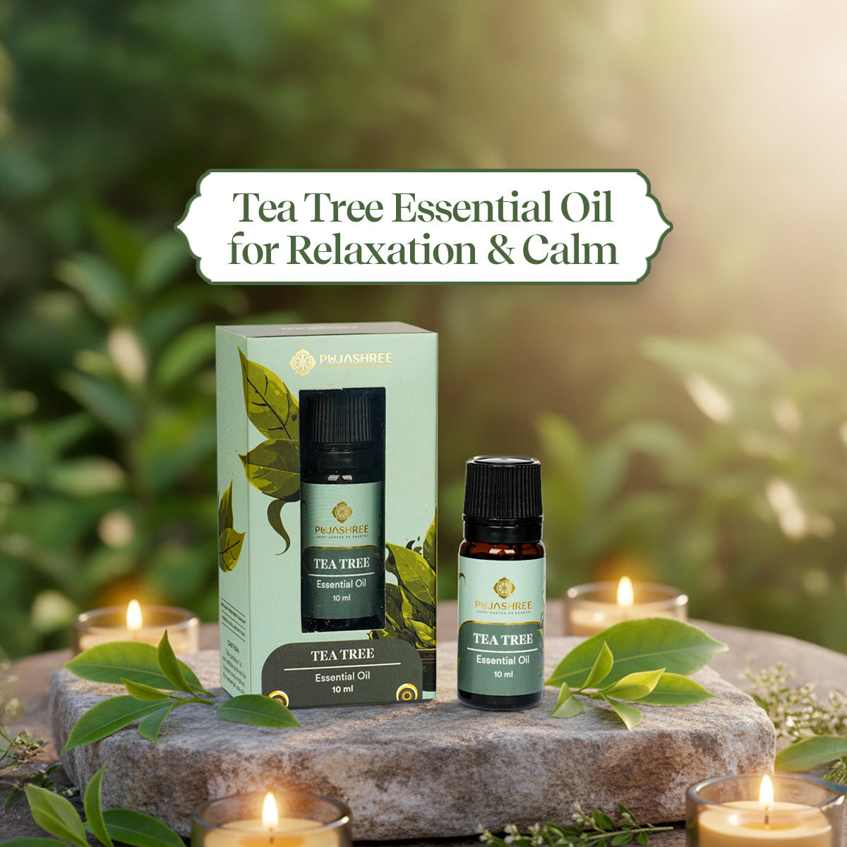 Essential Oil – Tea Tree by Pujashree | Sanatana Journey