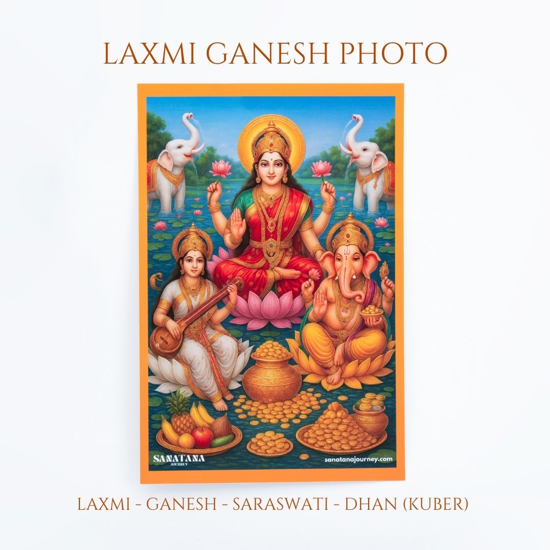 Ganesh Lakshmi Photo for Puja