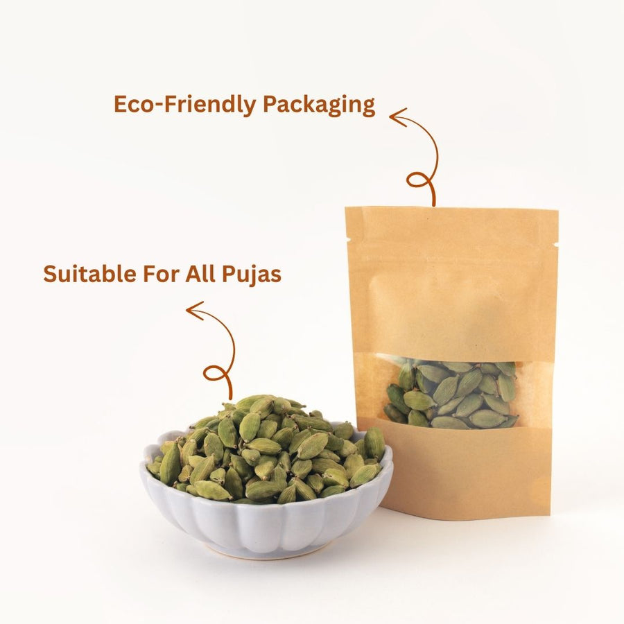 Green Cardamom for Pooja