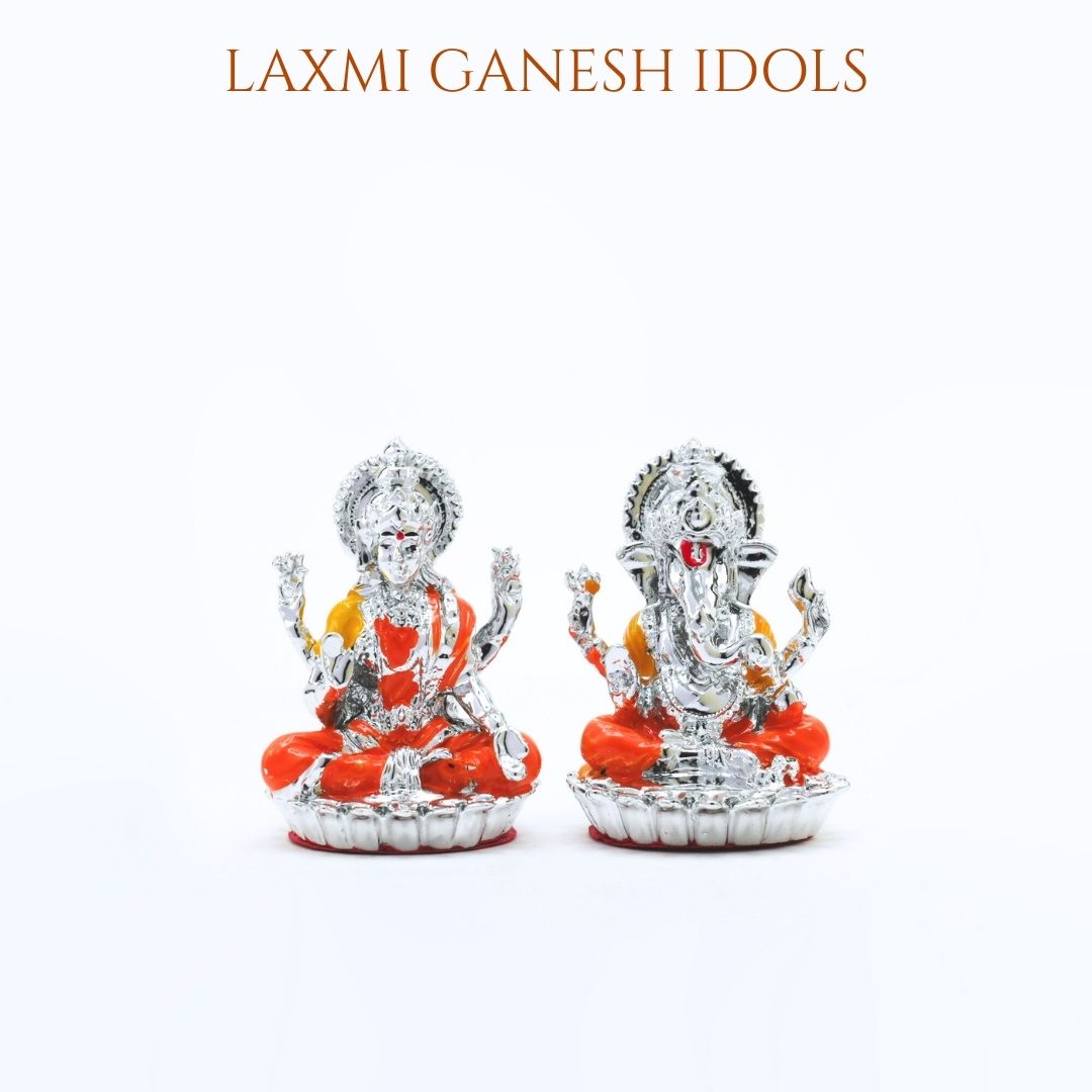 Laxmi Ganesha Idols