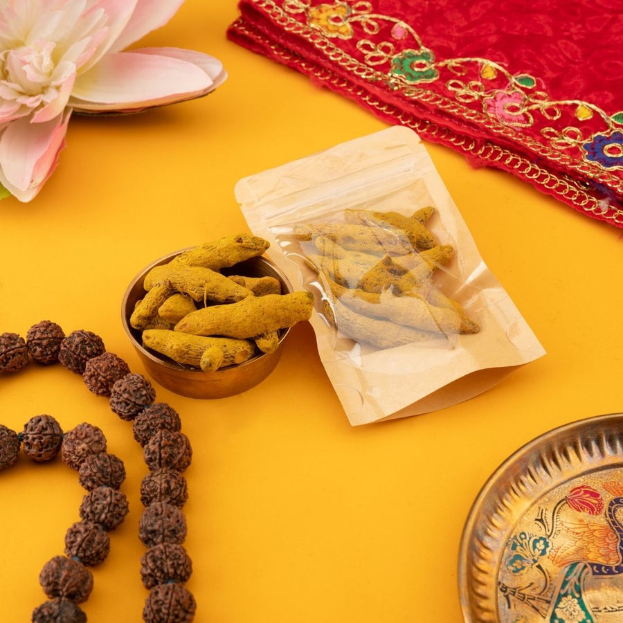 Haldi ki Ganth for pooja