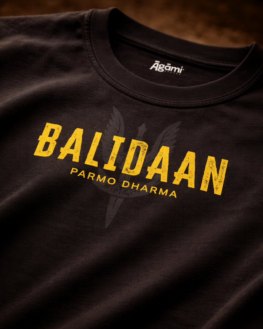 Balidaan Parmo Dharma - Black 
