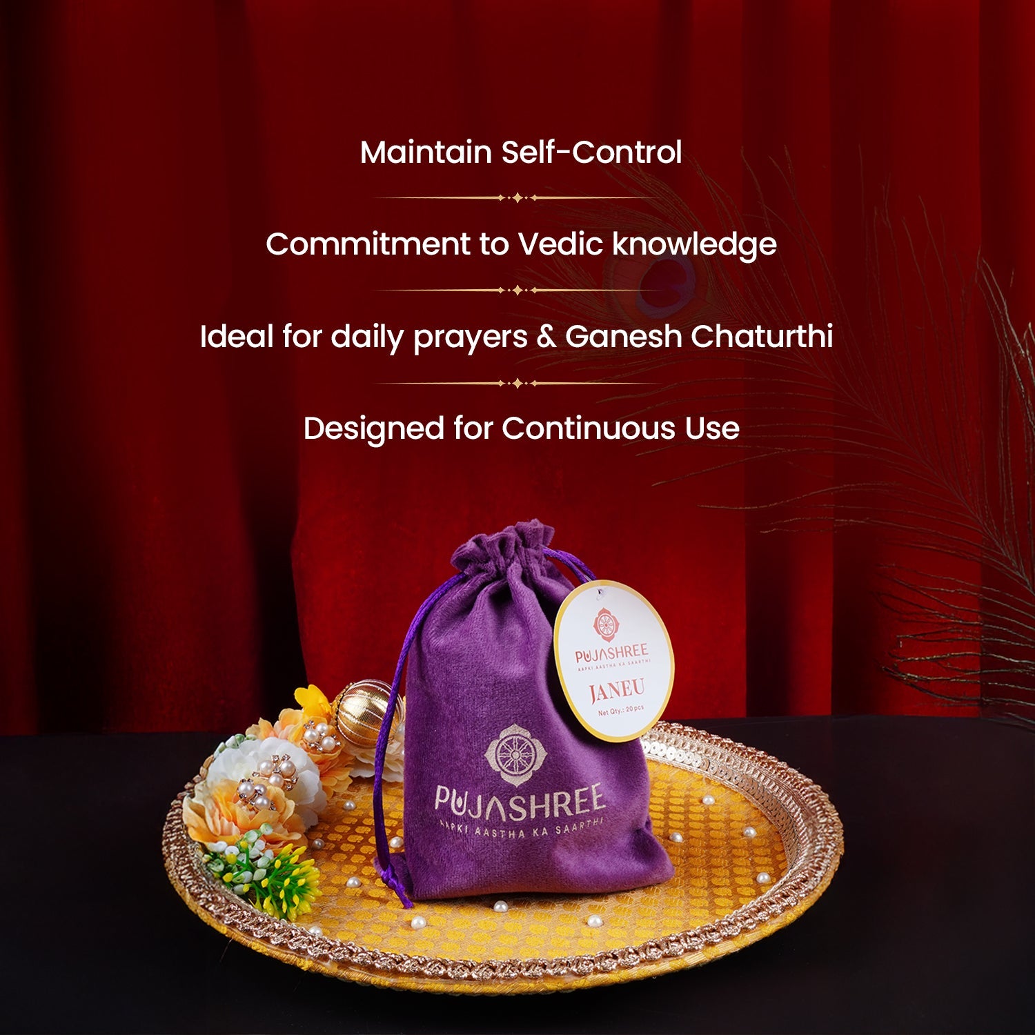 Janeu (Pack of 20) by Pujashree | Sanatana Journey