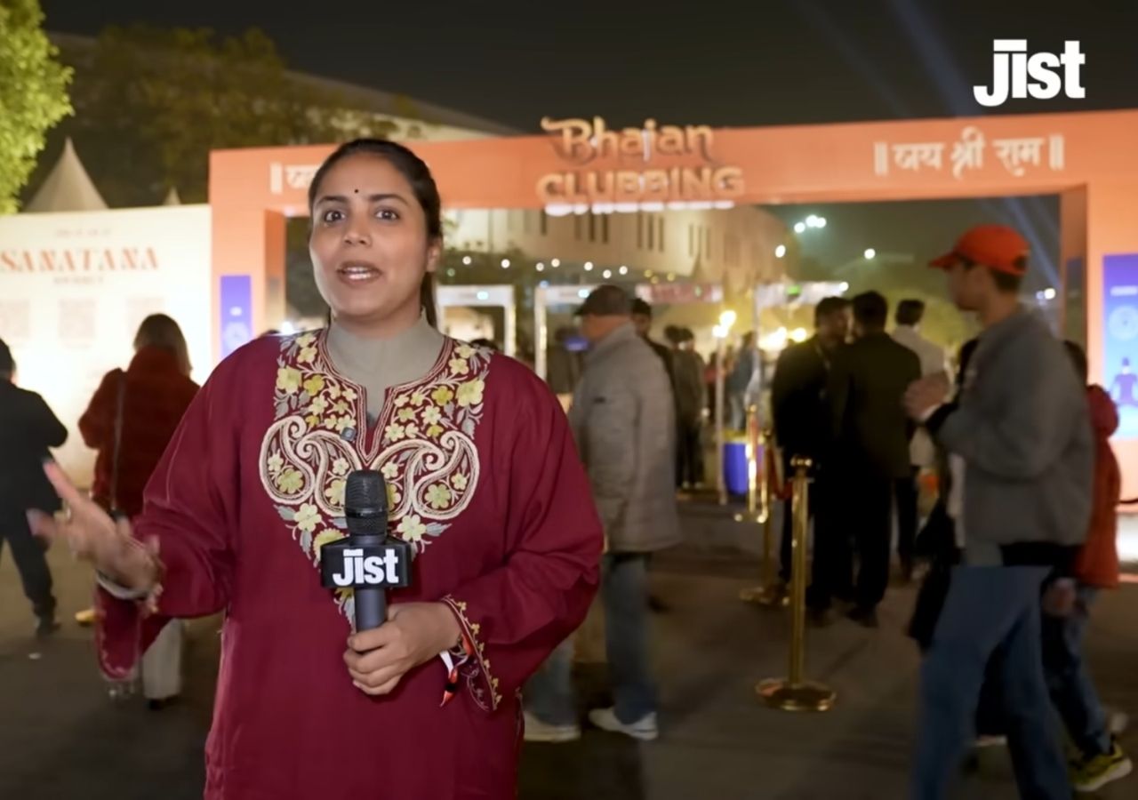 JIST Media Bhajan Clubbing Event