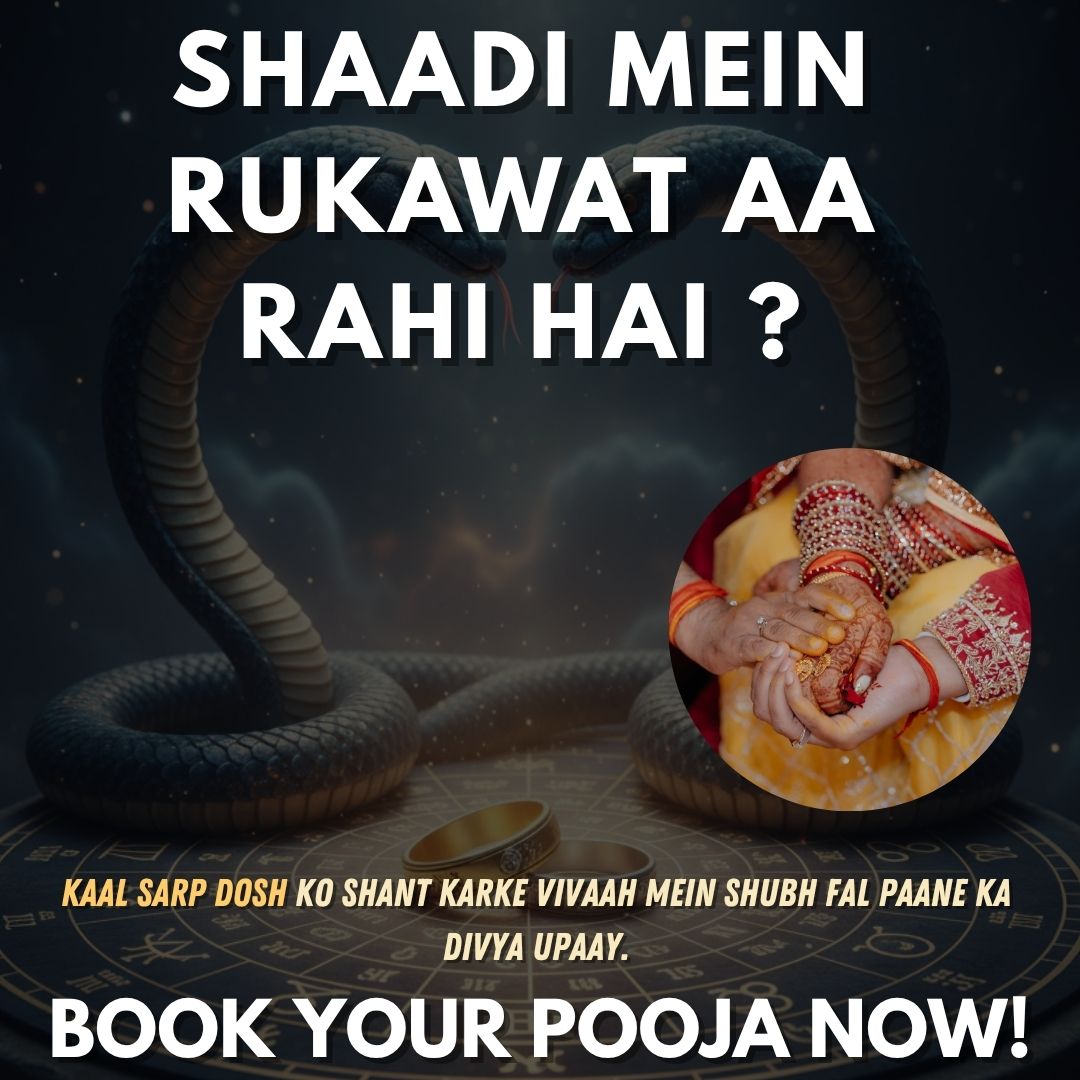 Kaal Sarp Dosh for Marriage – Puja for Karp Sarp Dosh Effects Marriage (04 Dec)