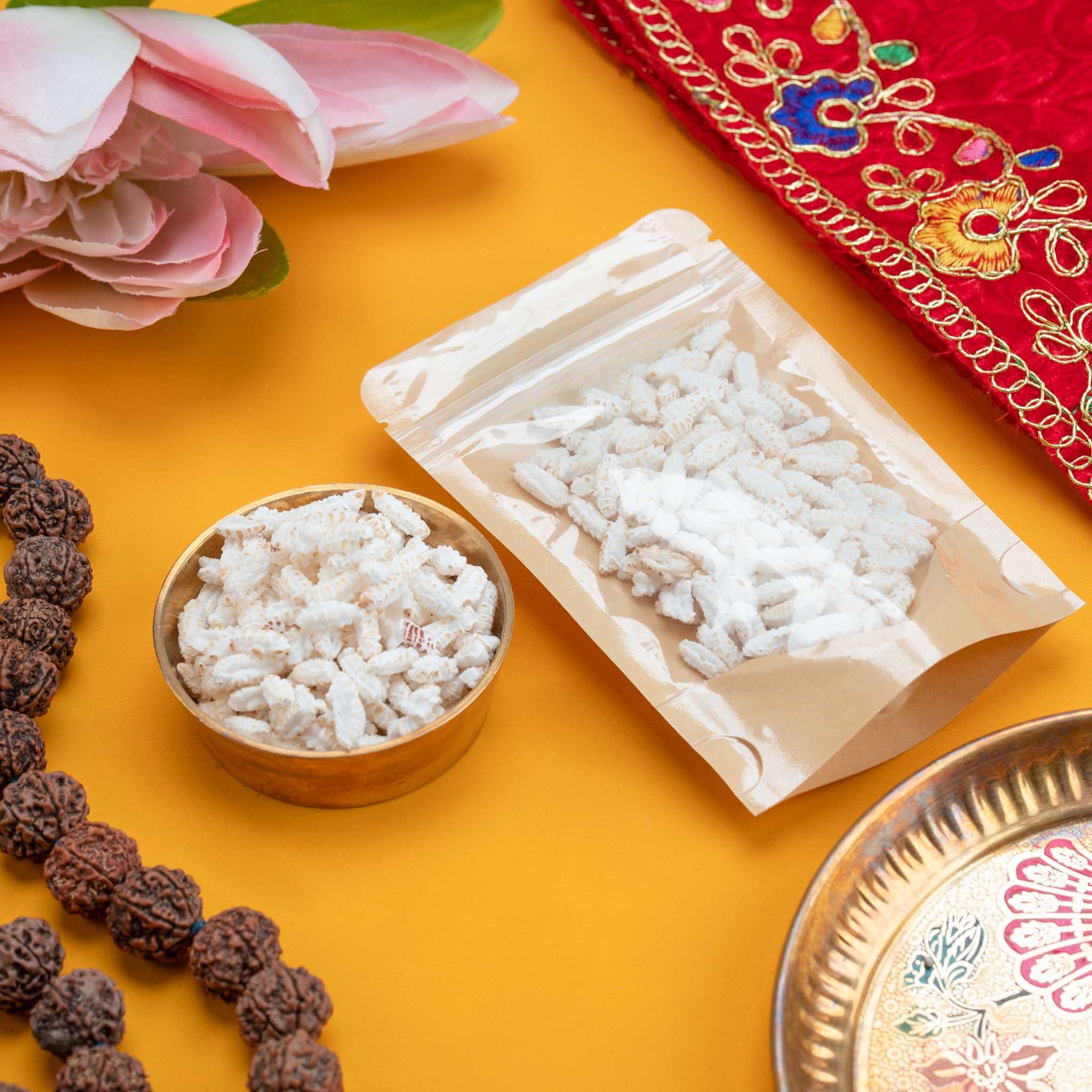 Kheel (Murmure) for Diwali Pooja