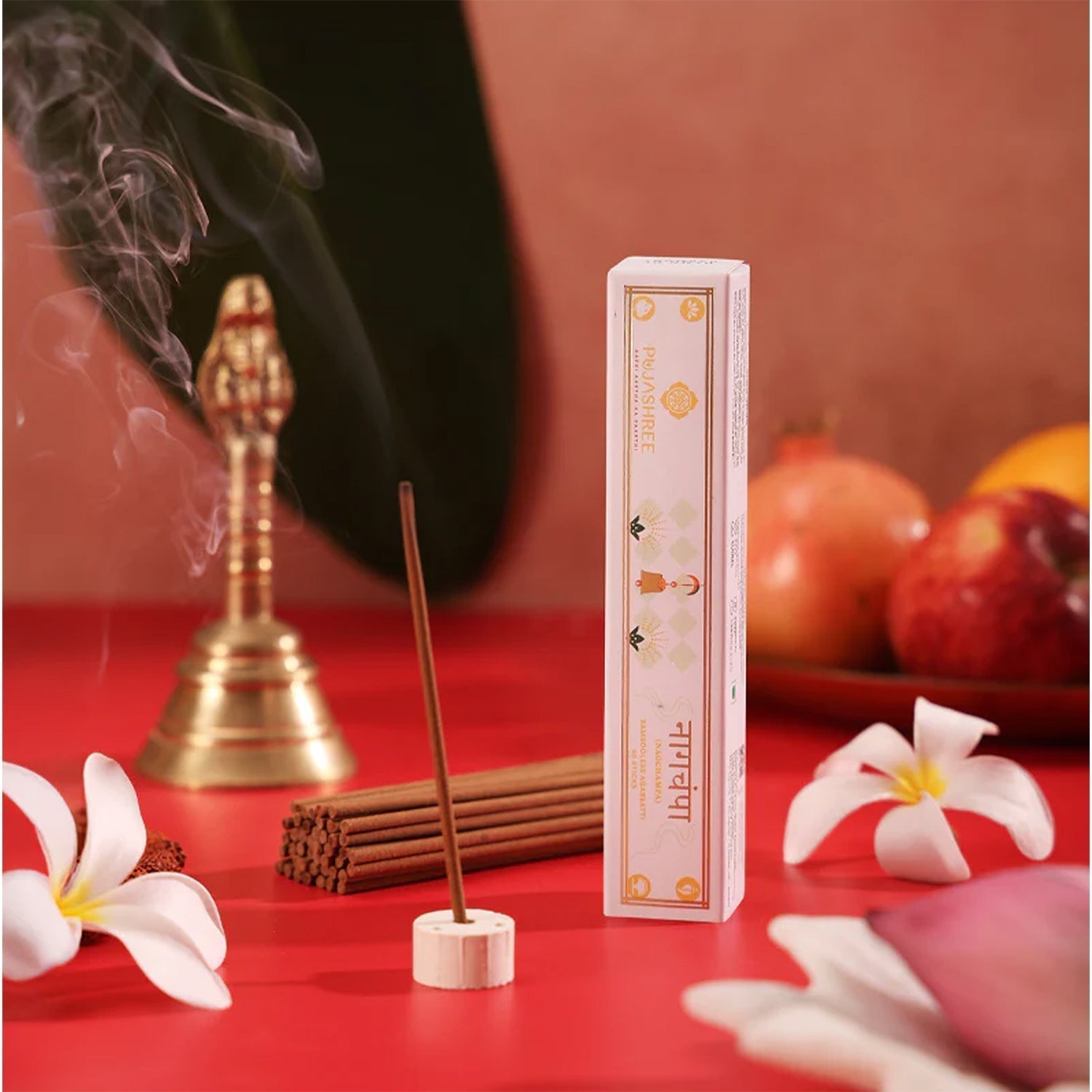 Nagchampa Bambooless Agarbatti – Sacred Aroma for Deep Devotion & Positive Vibes