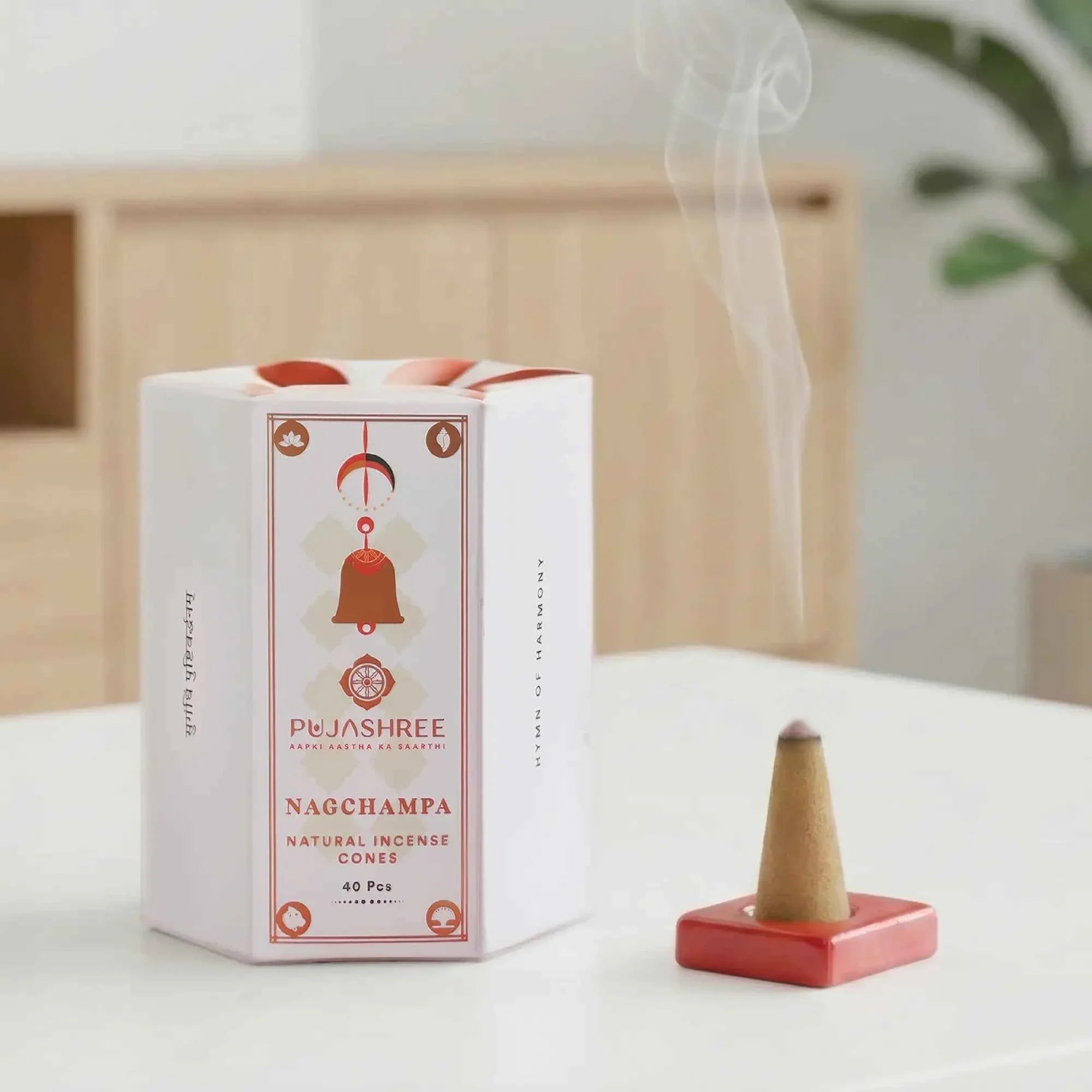 Natural Incense Cones – The Mystical Nagchampa Fragrance
