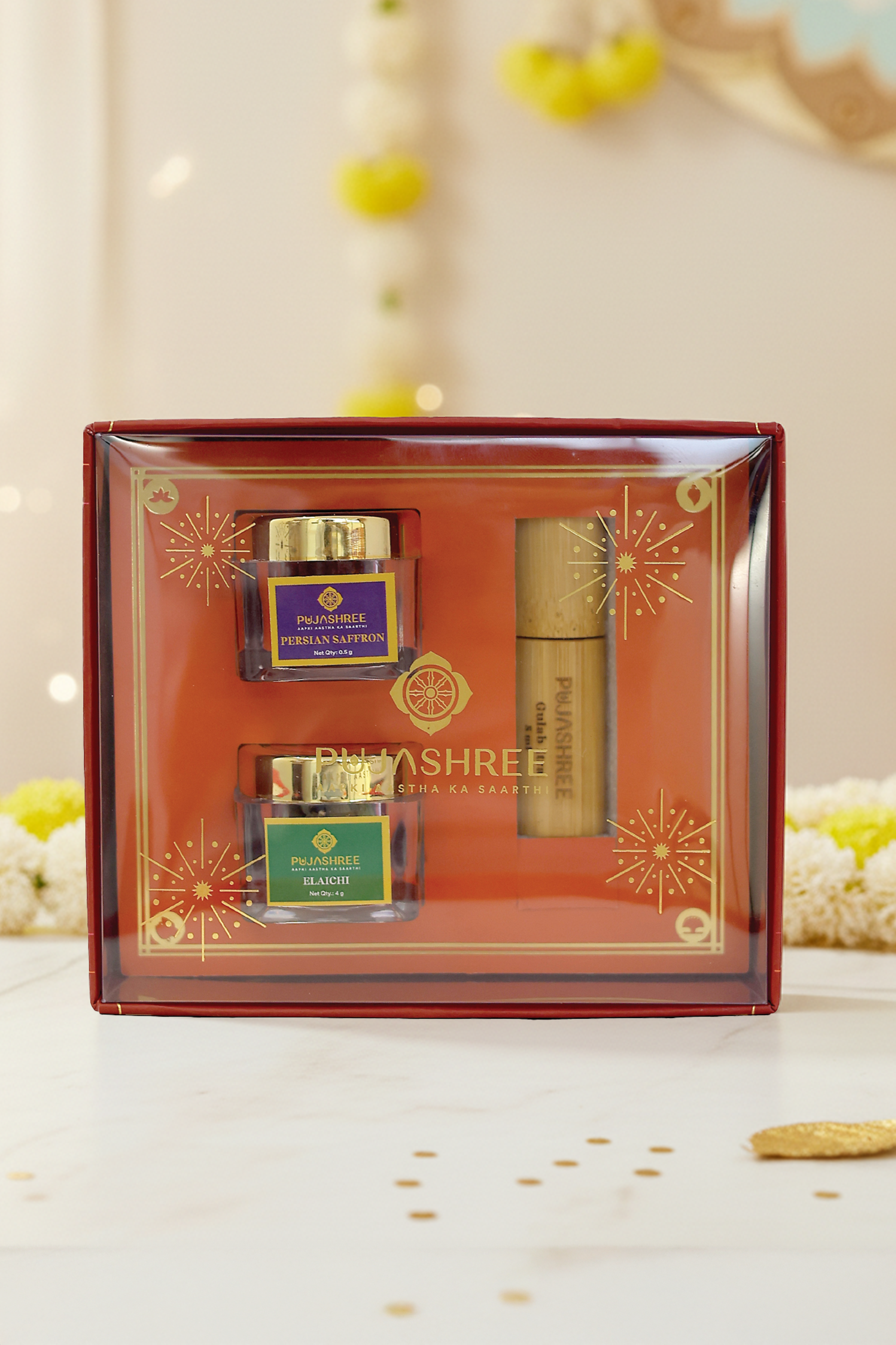 Shraddha Sugandh Box – A Fragrant Symphony of Tradition & Delight by Pujashree | Sanatana Journey