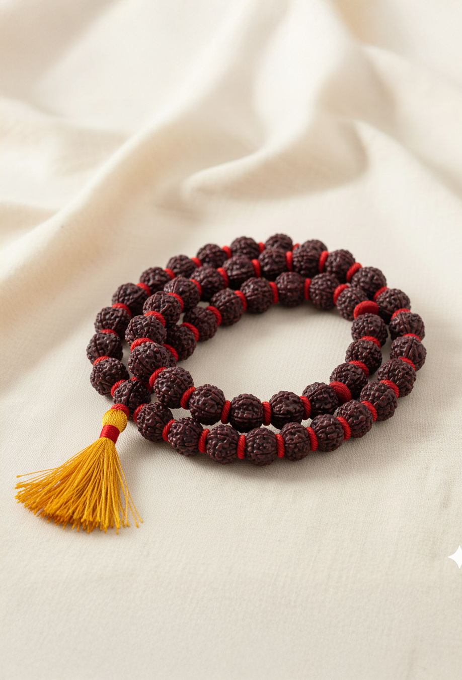 Panchmukhi Rudraksha Mala Large (21MM)  – For Deep Meditation & Spiritual Power
