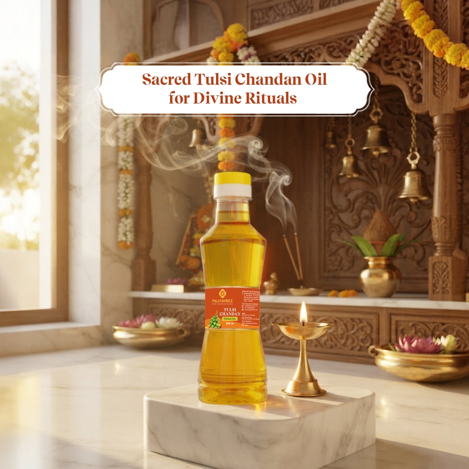 Tulsi Chandan Pooja Oil