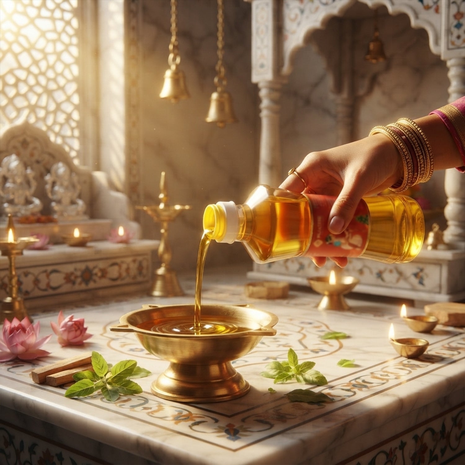 Tulsi Chandan Pooja Oil